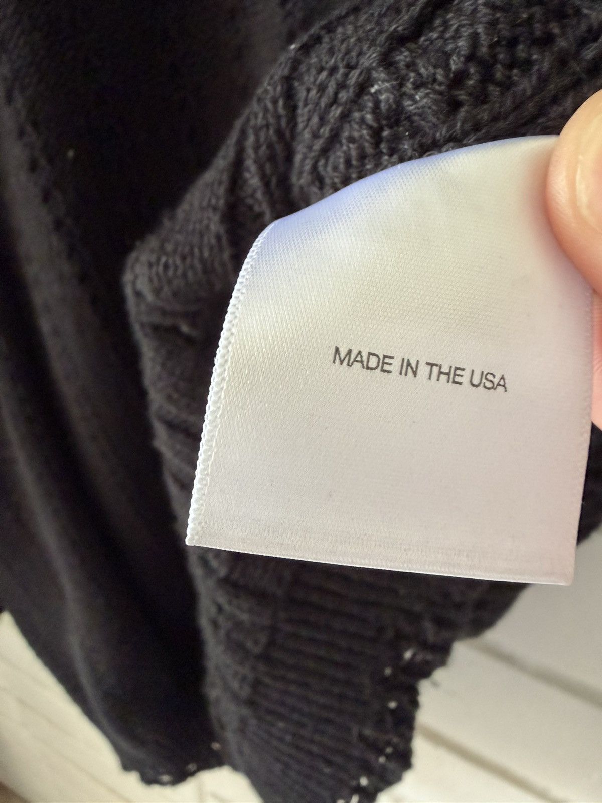 Enfants Riches Deprimes Enfants Riches Déprimés asymmetrical black cardigan Size US L / EU 52-54 / 3 - 12 Thumbnail