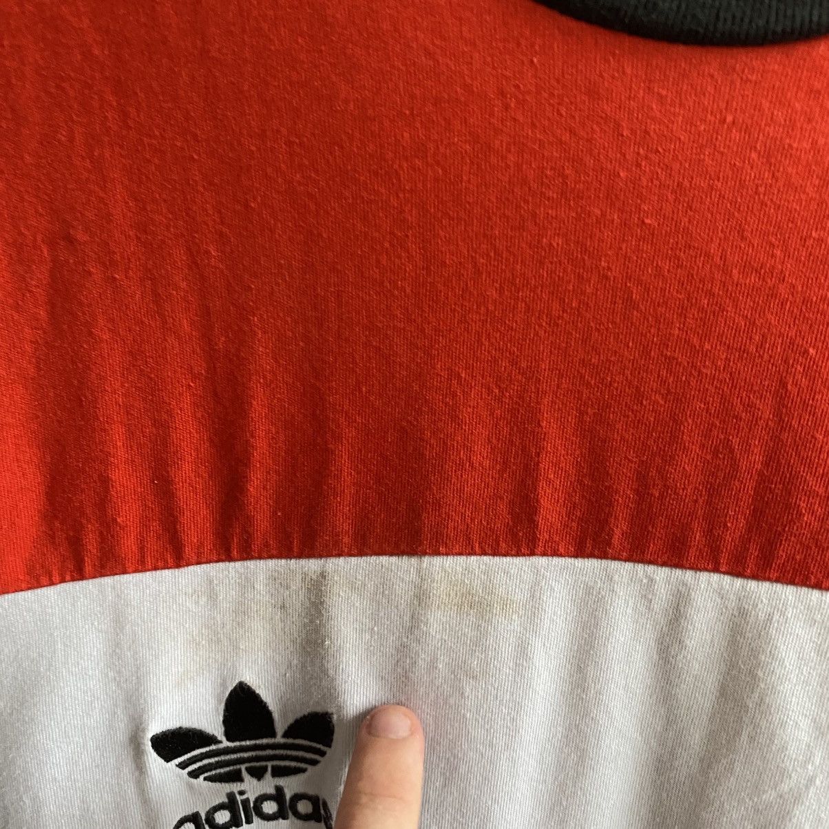 Adidas Vintage Adidas Manchester United Old Style soccer polo Size US L / EU 52-54 / 3 - 5 Thumbnail