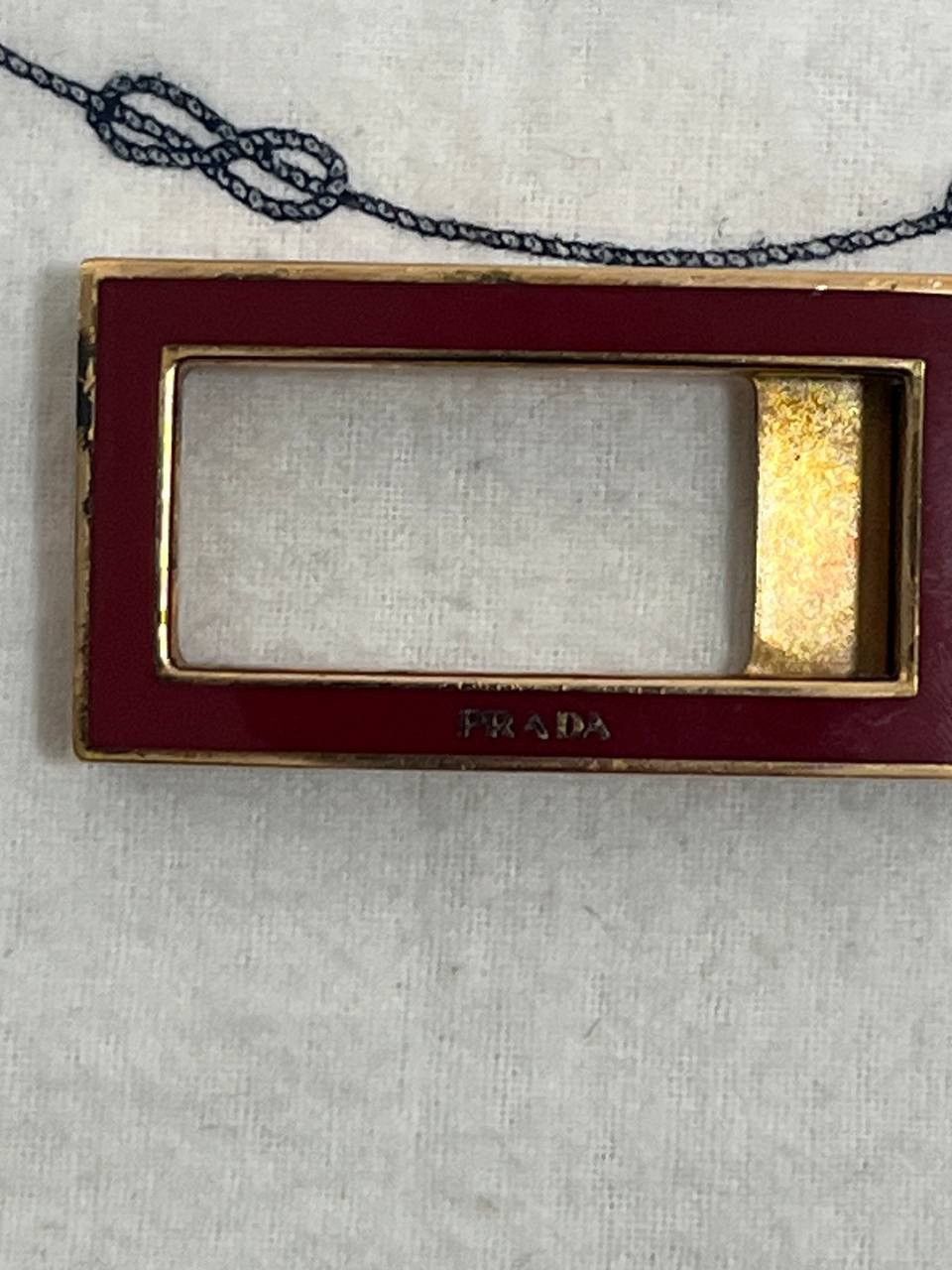 Prada PRADA Belt Women's genuine Leather Size ONE SIZE - 2 Thumbnail
