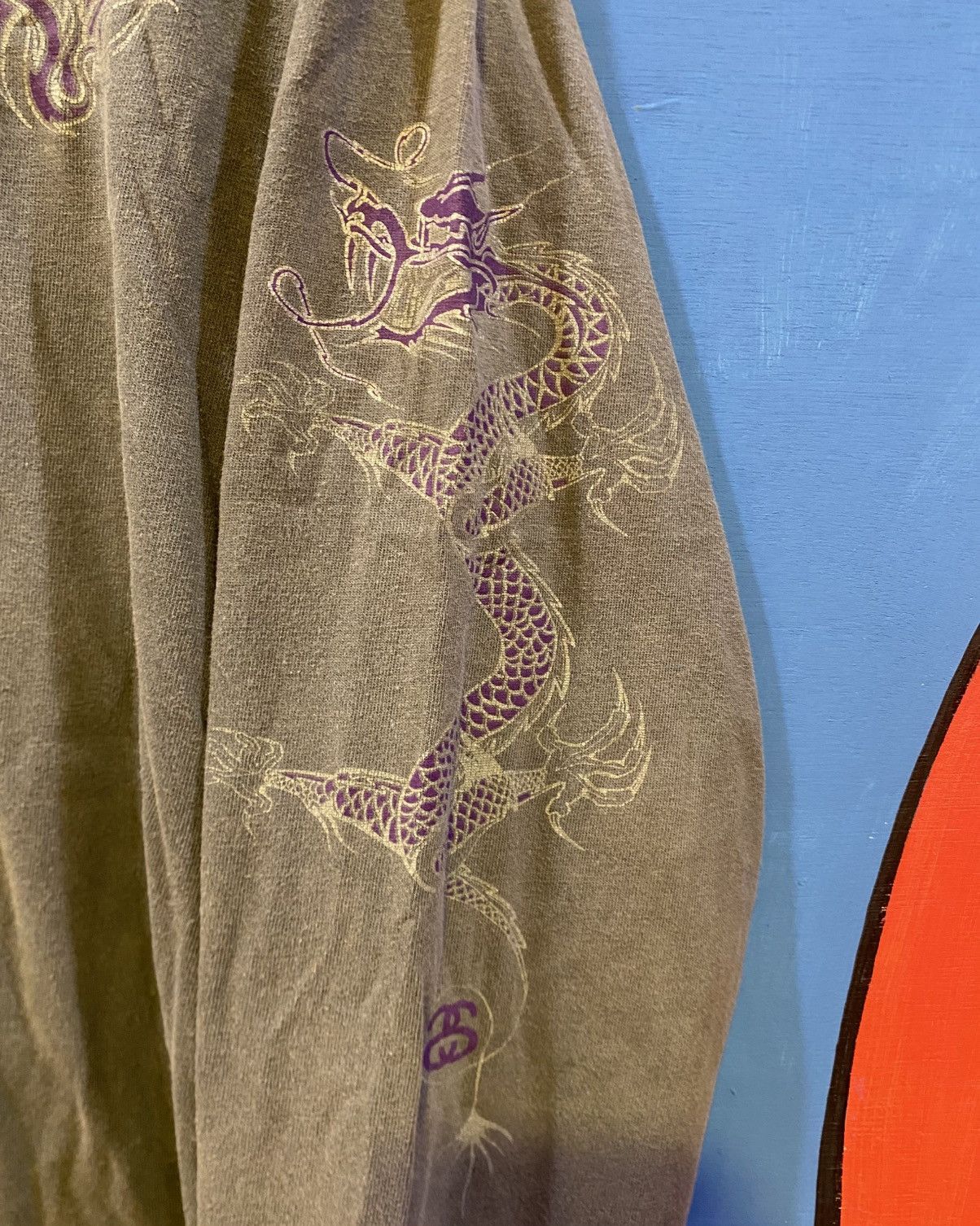 Stussy Rare💥💥 Vintage Stussy Dragon Longsleeve Tshirt Size US XL / EU 56 / 4 - 3 Thumbnail
