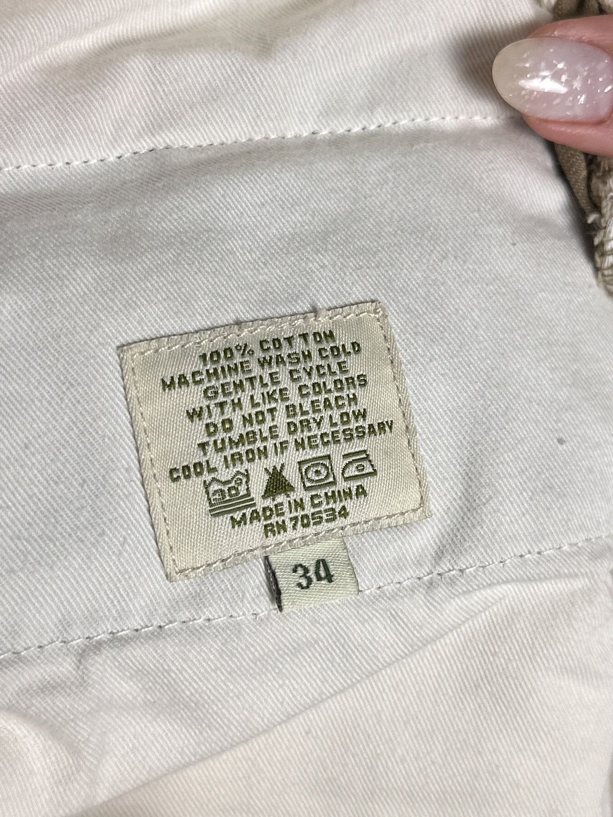 Japanese Brand Orvis Zambezi Twill Cargo Pants Size US 34 / EU 50 - 10 Thumbnail