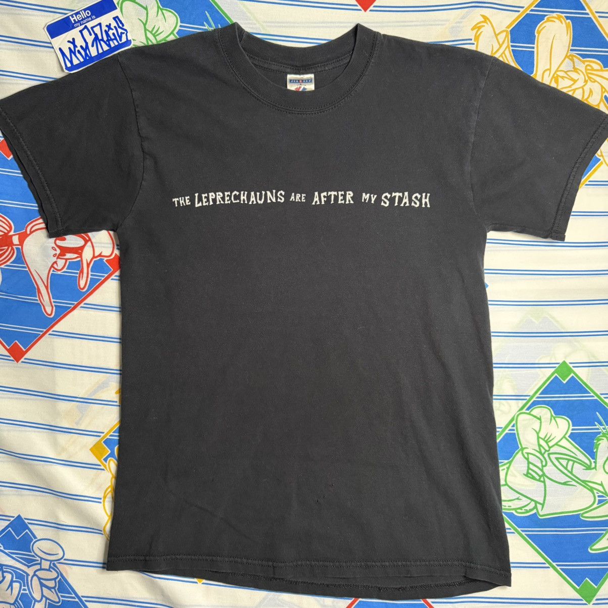 Other 90s “Leprechauns are after my stash” t-shirt Size US S / EU 44-46 / 1 - 1 Thumbnail