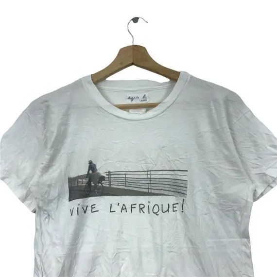 agnes b. Vtg AGNES B. 2005 Collection Vive L’afrique Tee Shirt Size S / US 4 / IT 40 - 2 Thumbnail