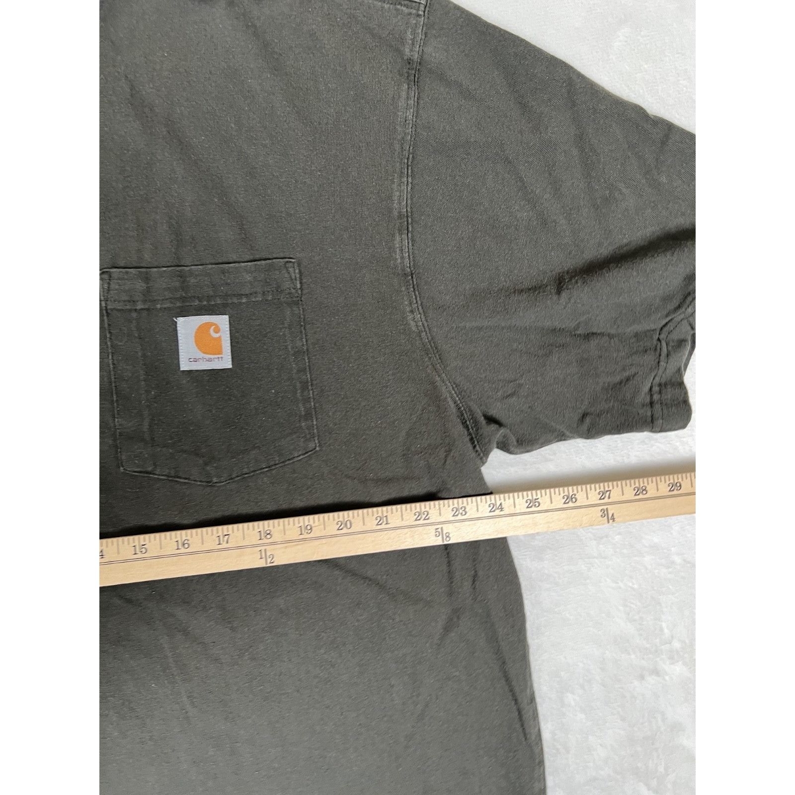 Carhartt Vintage Carhartt Green Pocket Tee T-Shirt Size XL Tall Loose Size US XL / EU 56 / 4 - 6 Thumbnail