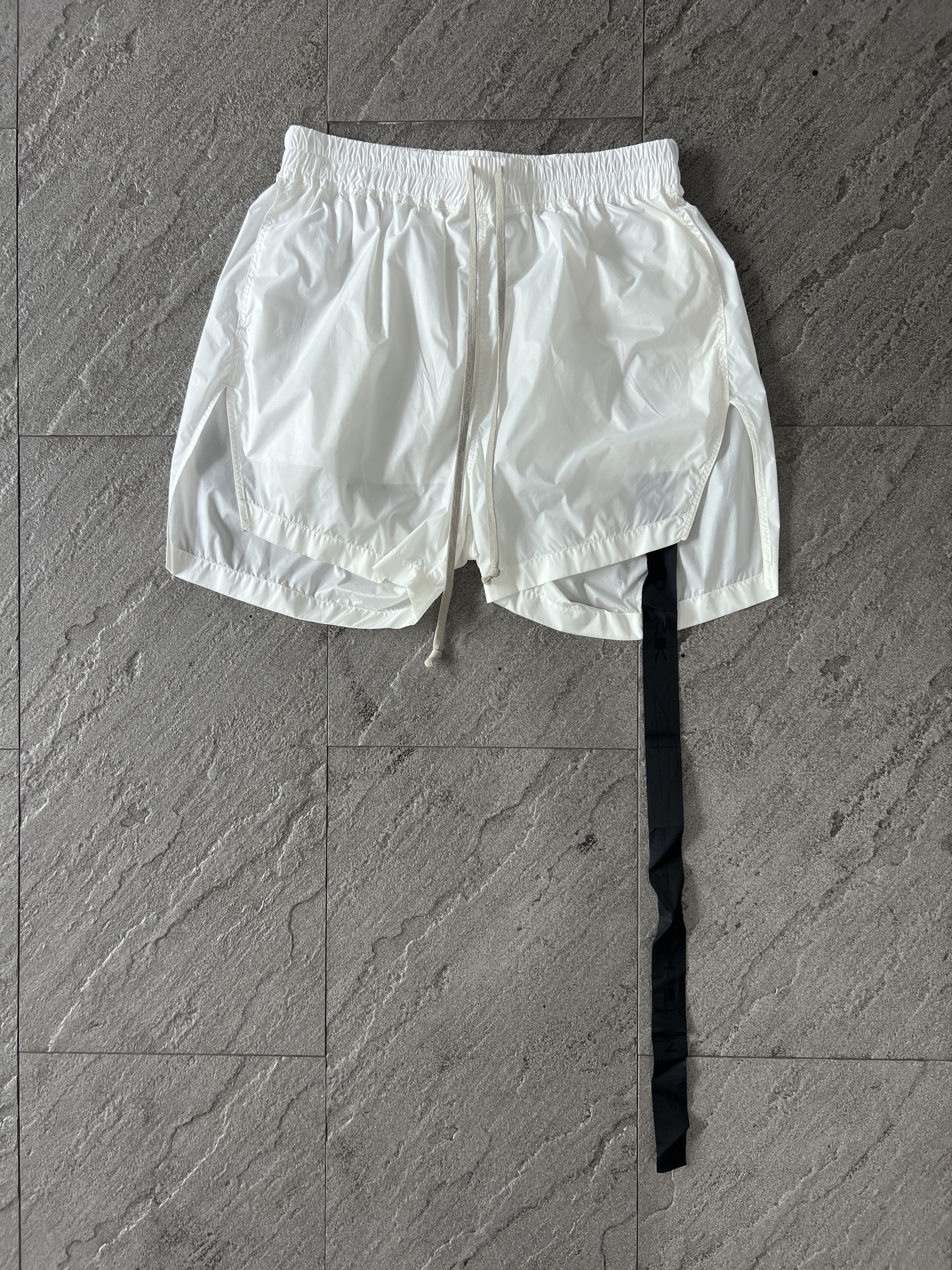 Rick Owens Drkshdw Rick Owens DRKSHDW Pentaboxers Shorts Milk S Size US 32 / EU 48 - 1 Thumbnail