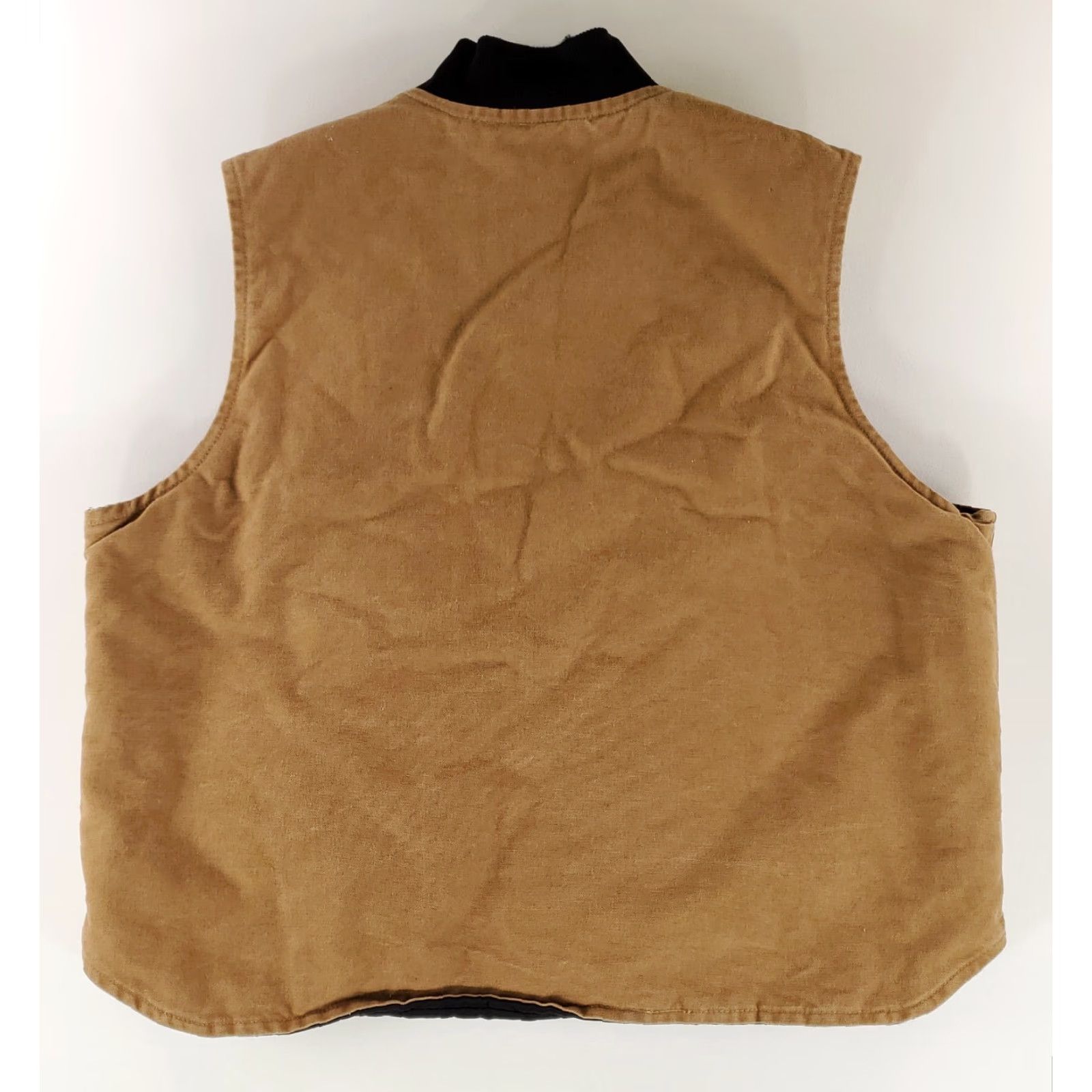 Carhartt Carhartt VTG 90s Insulated Full Zip Vest Brown Mens 2XL Size US XXL / EU 58 / 5 - 5 Thumbnail
