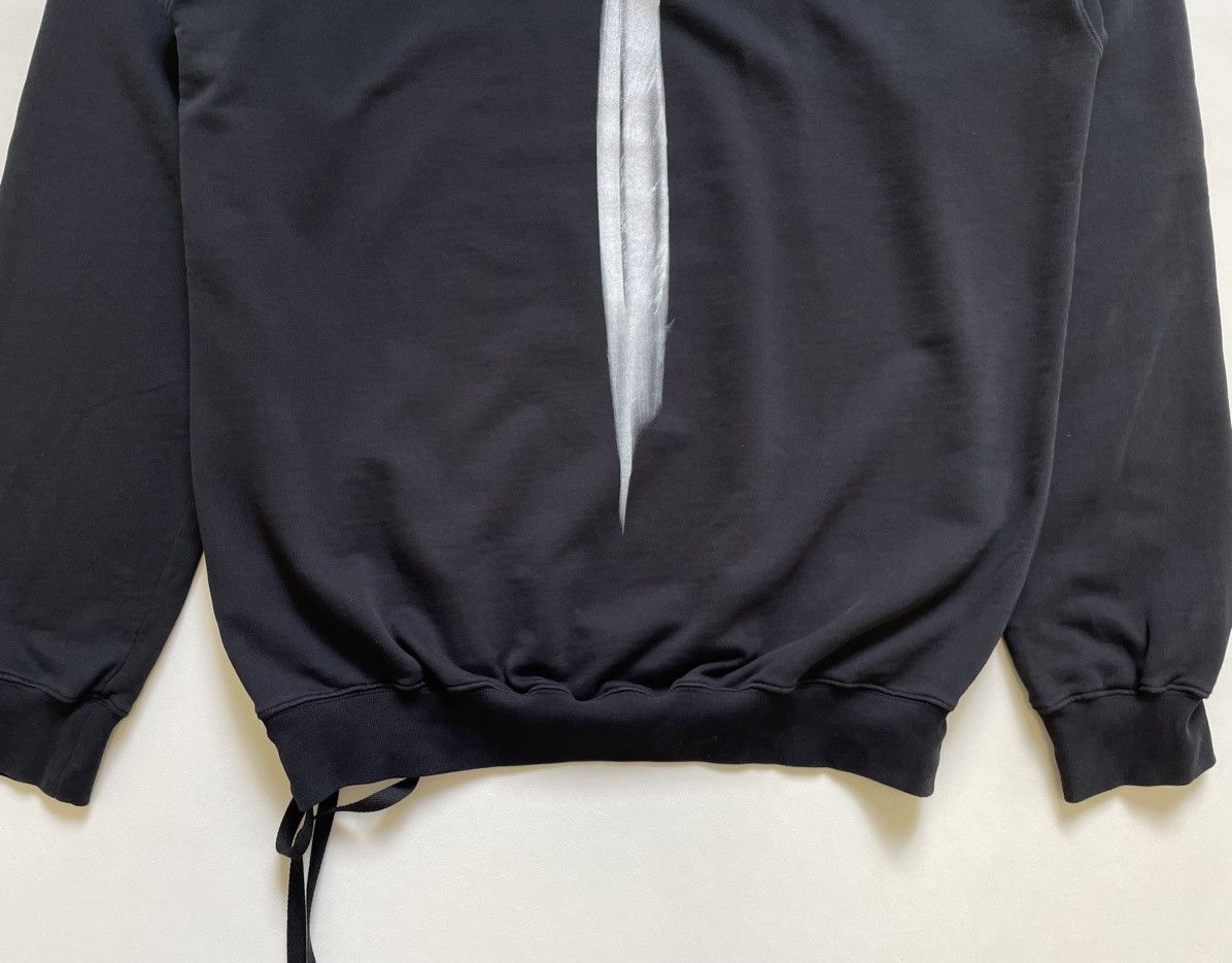 Ann Demeulemeester ‘Feather Print’ Oversized Black Hoodie Size US S / EU 44-46 / 1 - 15 Thumbnail