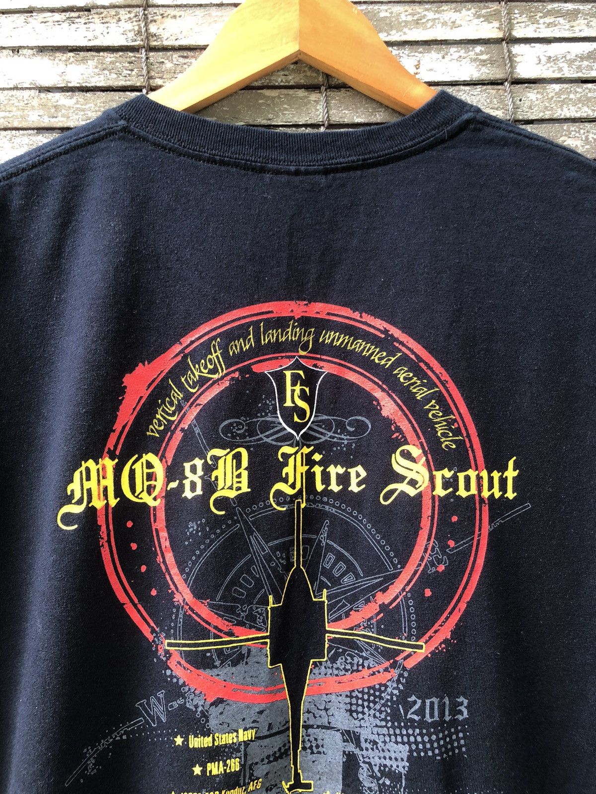 Japanese Brand × Vintage 🔥Vintage🔥Y2K Fire Flight Scout Tshirts Size US XL / EU 56 / 4 - 3 Thumbnail
