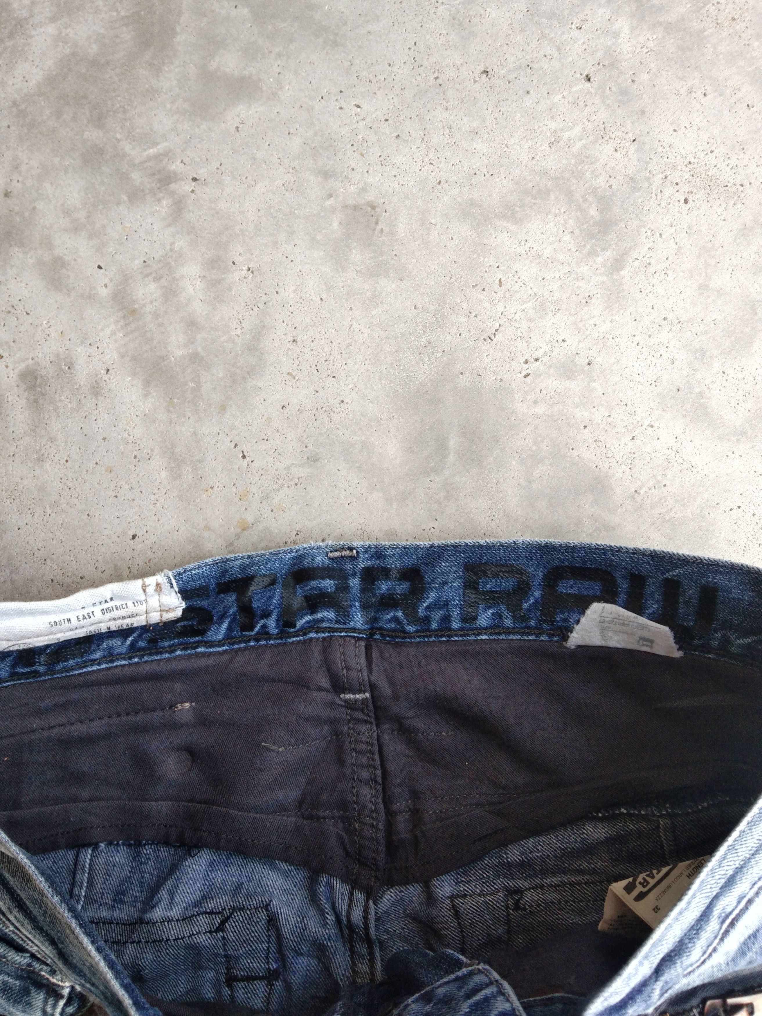 G-Star G Star Raw ZIPPED Jeans 32x35 Size US 32 / EU 48 - 11 Thumbnail