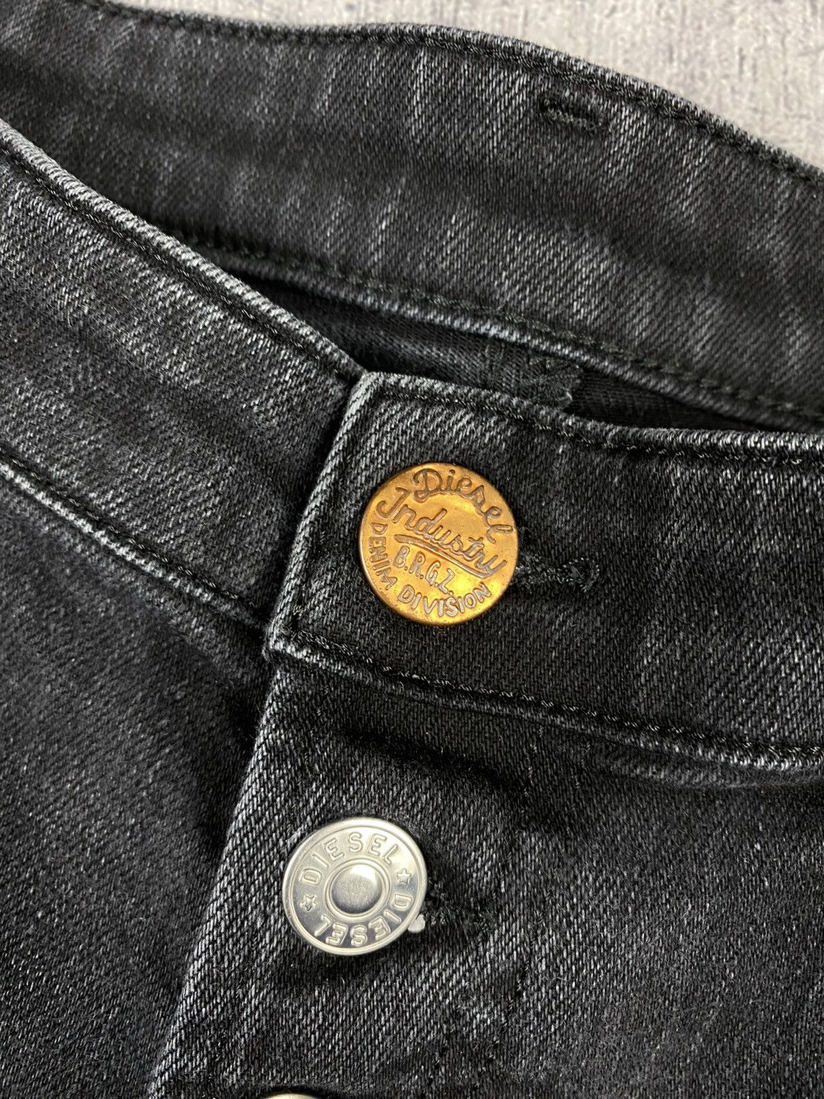 Diesel × Vintage Vintage Diesel Bibhila B Avant Garde y2k Denim Jeans pants Size 31" - 8 Thumbnail
