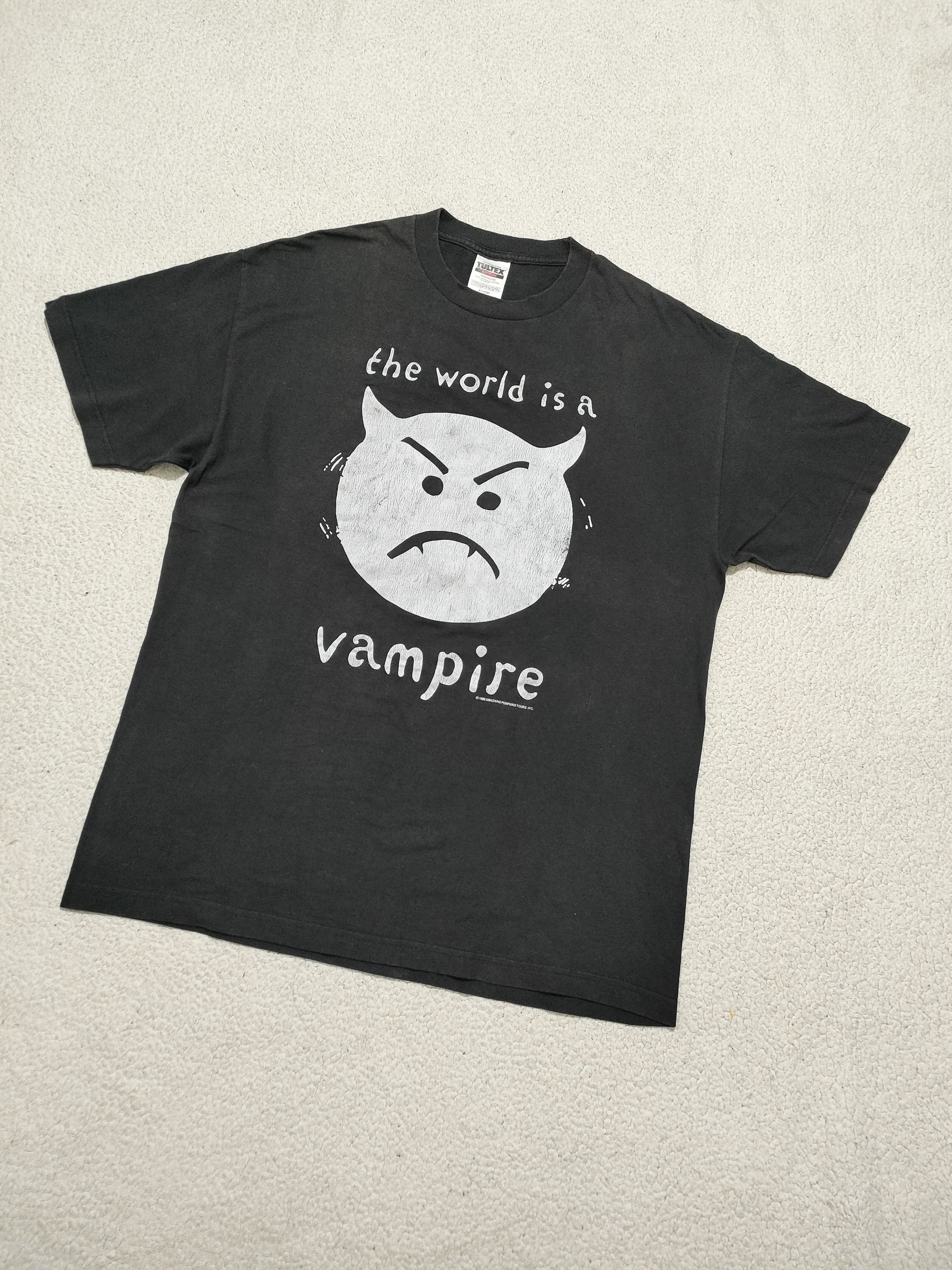 Band Tees 90s THE SMASHING PUMPKINS Infinite Sadness Tour 1993 Tee Size US XL / EU 56 / 4 - 2 Thumbnail