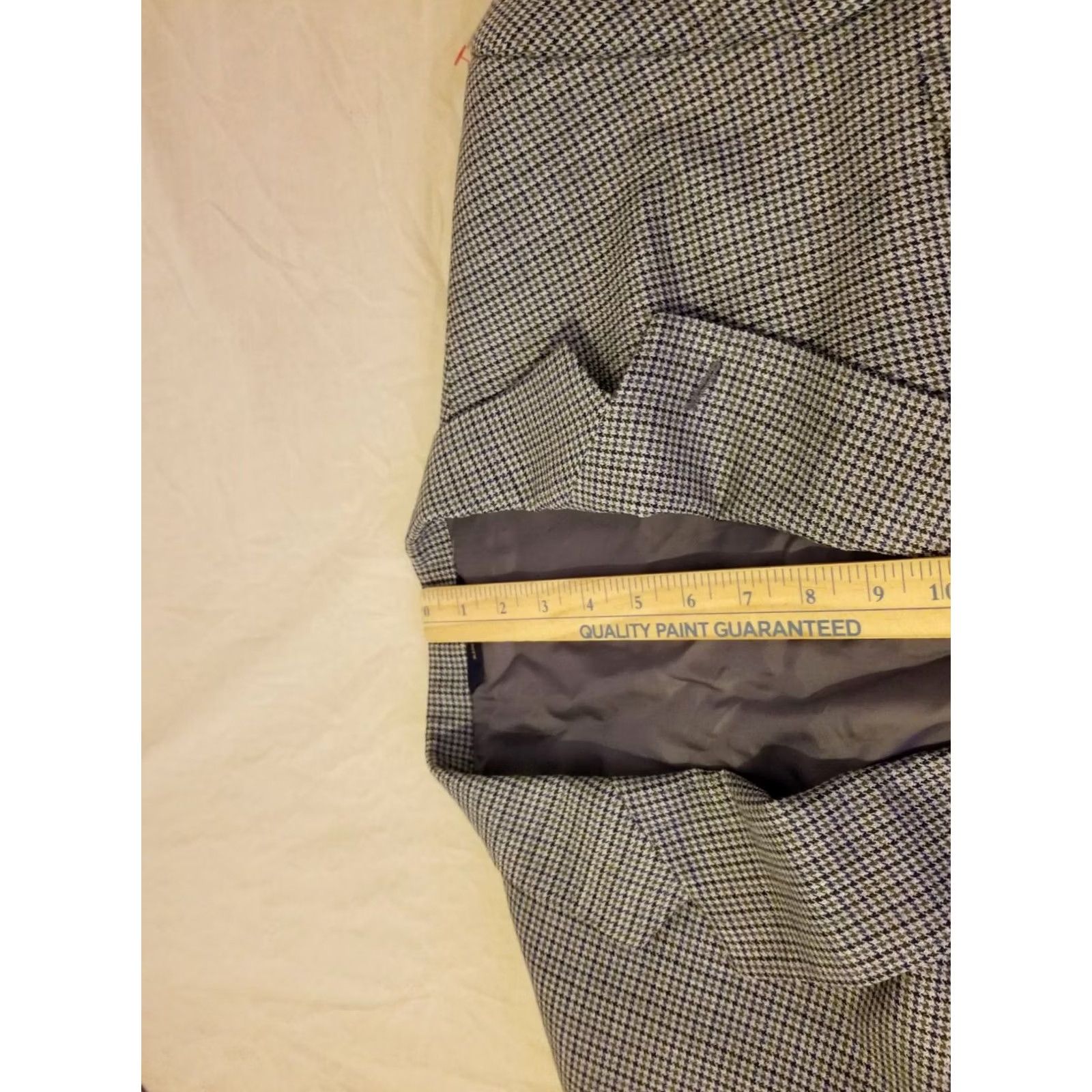 Brooks Brothers Mens Brooks Brothers Wool Blazer 45R Grey Gray 44R 46R Size 48R - 5 Thumbnail