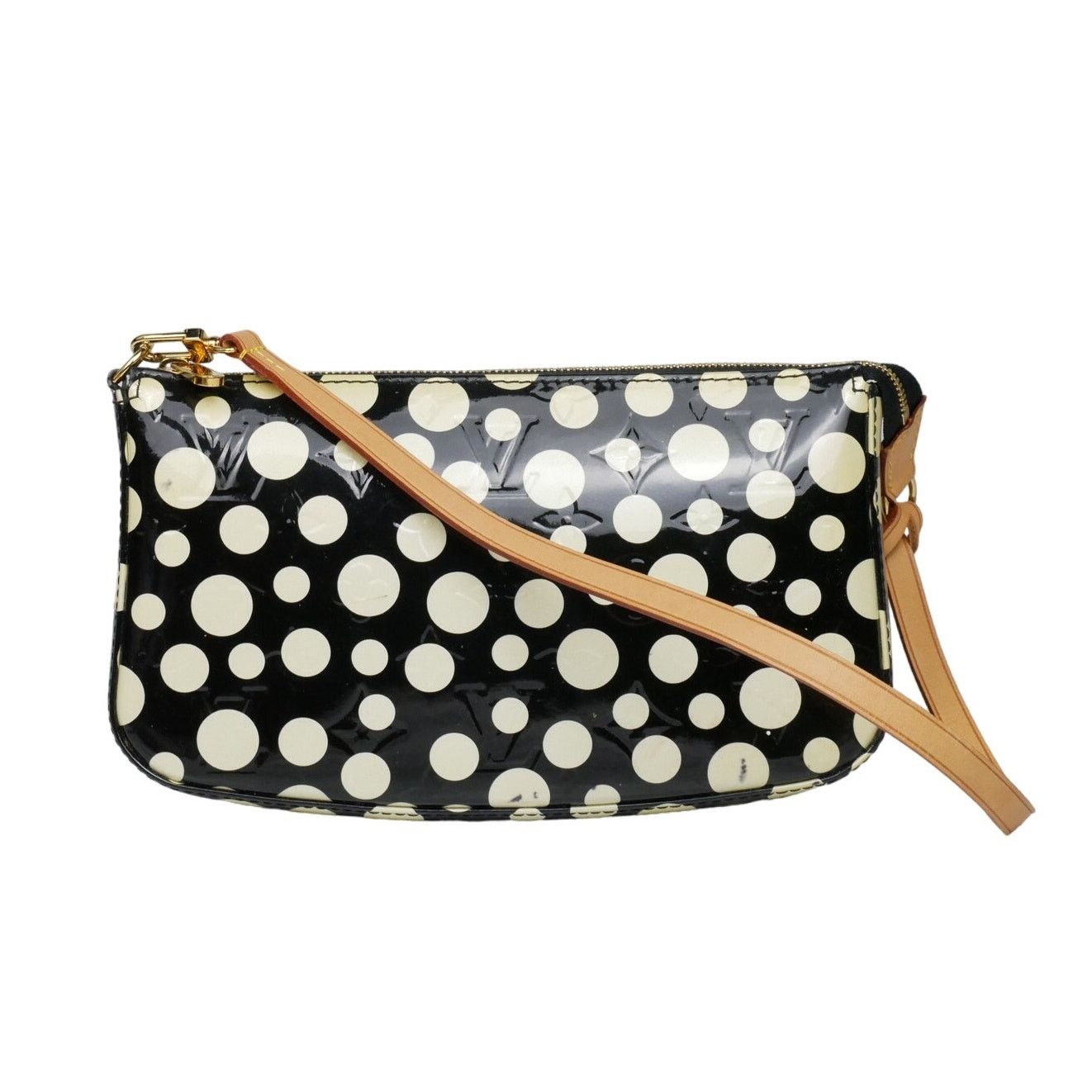 Louis Vuitton Louis Vuitton Vernis Yayoi Kusama Pochette Accessories Size ONE SIZE - 1 Thumbnail