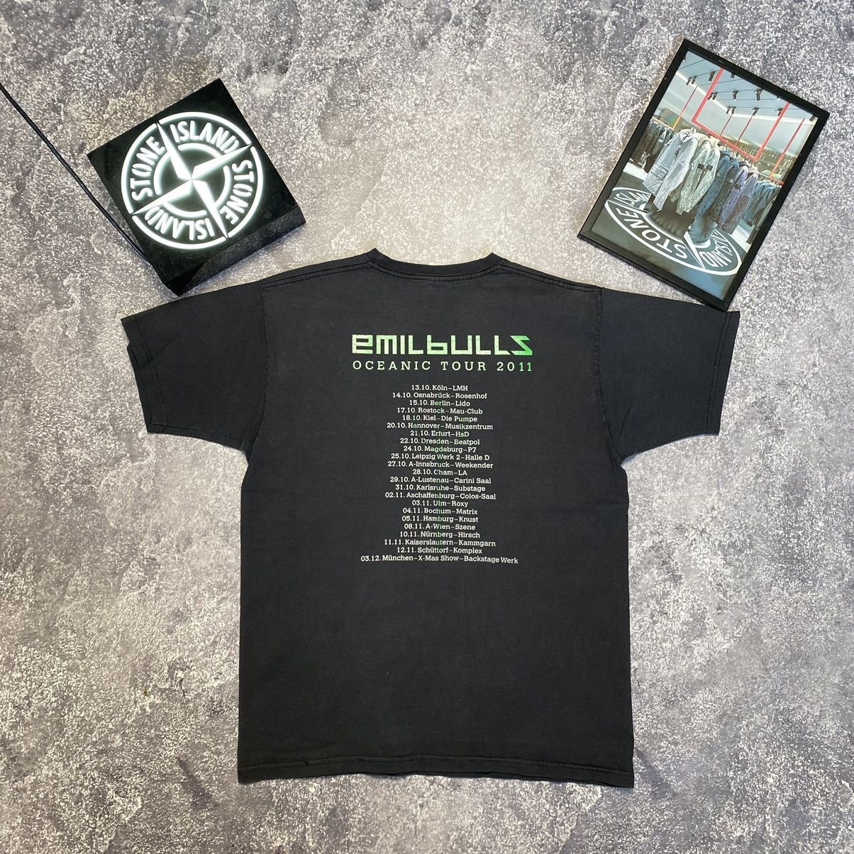 Band Tees Vintage Emilbulls Ocean Tour Big graphic logo rock tee Size US L / EU 52-54 / 3 - 2 Thumbnail