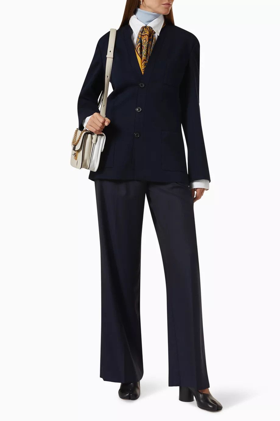 Maison Margiela o1y0625 Blazer in Midnight Blue Size L / US 10 / IT 46 - 5 Thumbnail