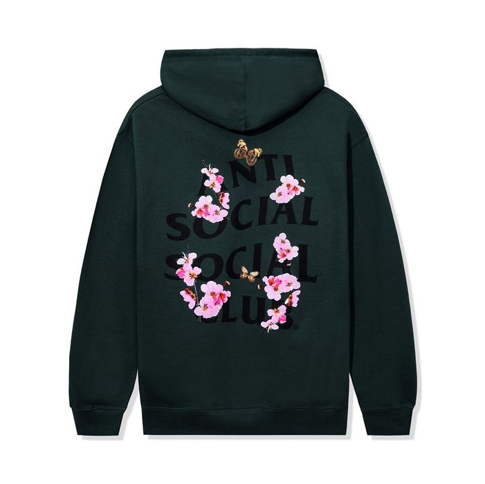 Anti social social discount club hoodie roses