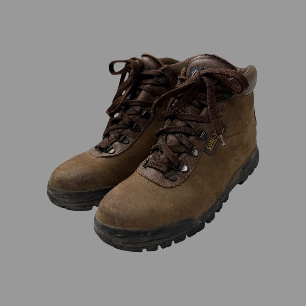 Goretex × Vintage Vintage brown gortex hiking boots Size US 9.5 / IT 39.5 - 1 Thumbnail