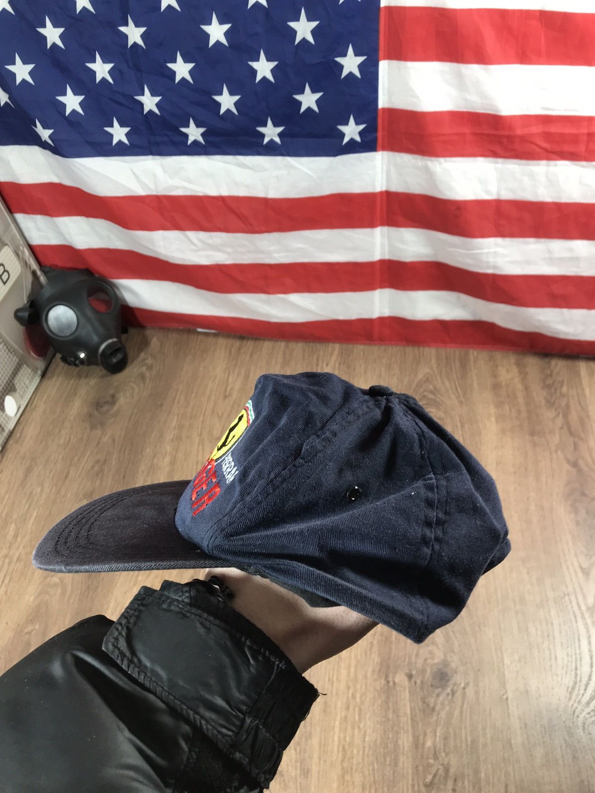 Ferrari × Formula 1 × Vintage 90s Vintage Berger Formula 1 Racer Ferrari Cap Size ONE SIZE - 6 Thumbnail