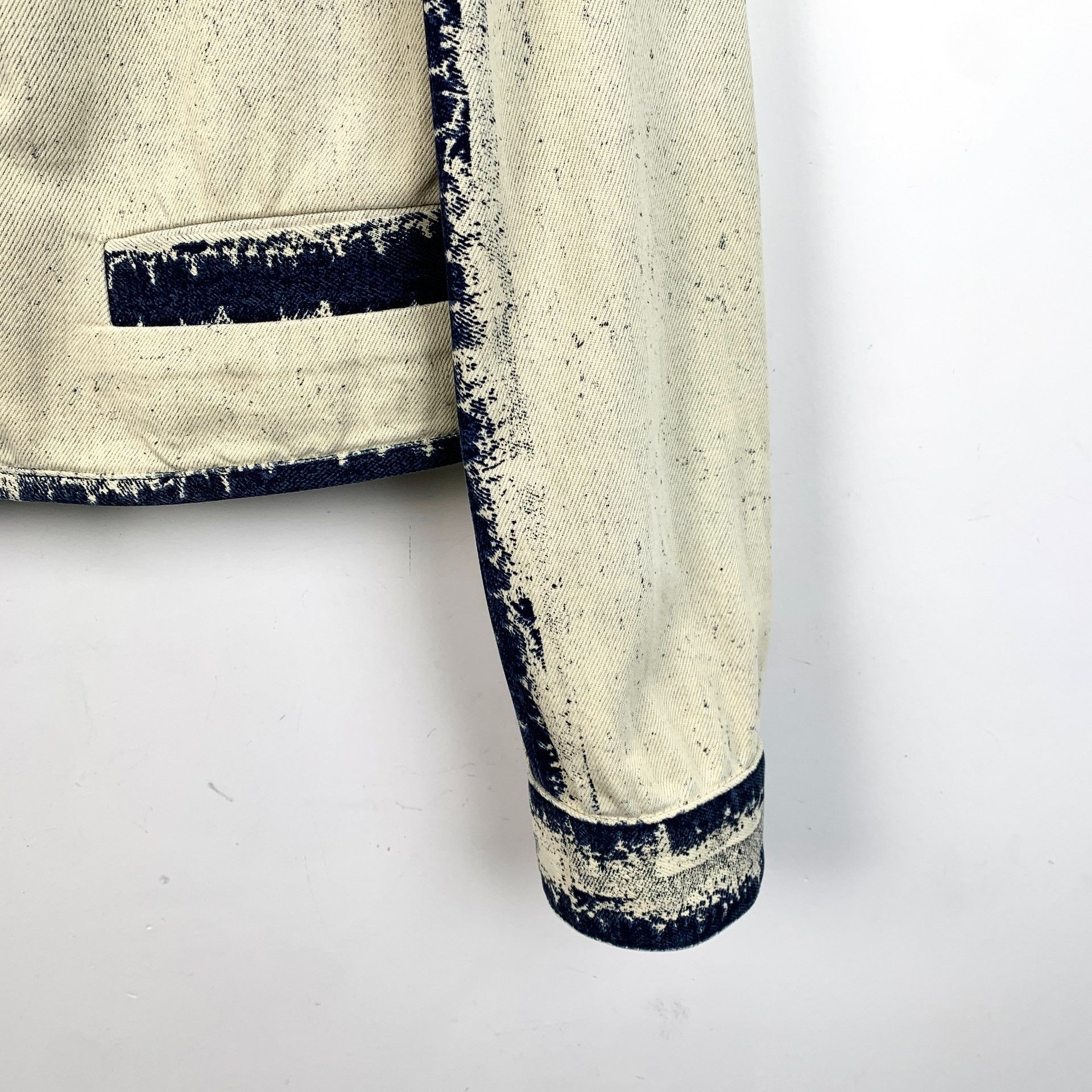 Louis Vuitton Louis Vuitton LV Color-Block Tie-Dye Cotton Denim Jacket Ne Size XS / US 0-2 / IT 36-38 - 4 Thumbnail