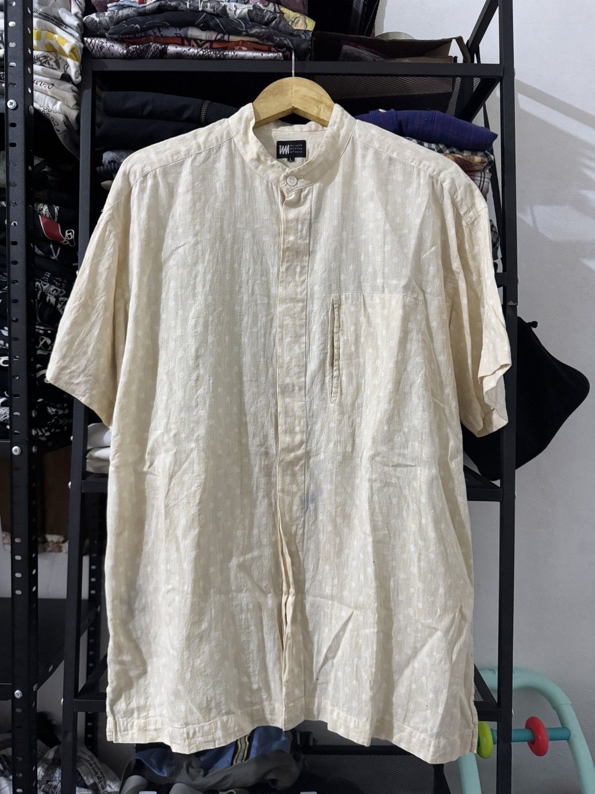 Issey Miyake Vintage Issey miyake Design Studio Polkadot Shirt Size US L / EU 52-54 / 3 - 1 Thumbnail