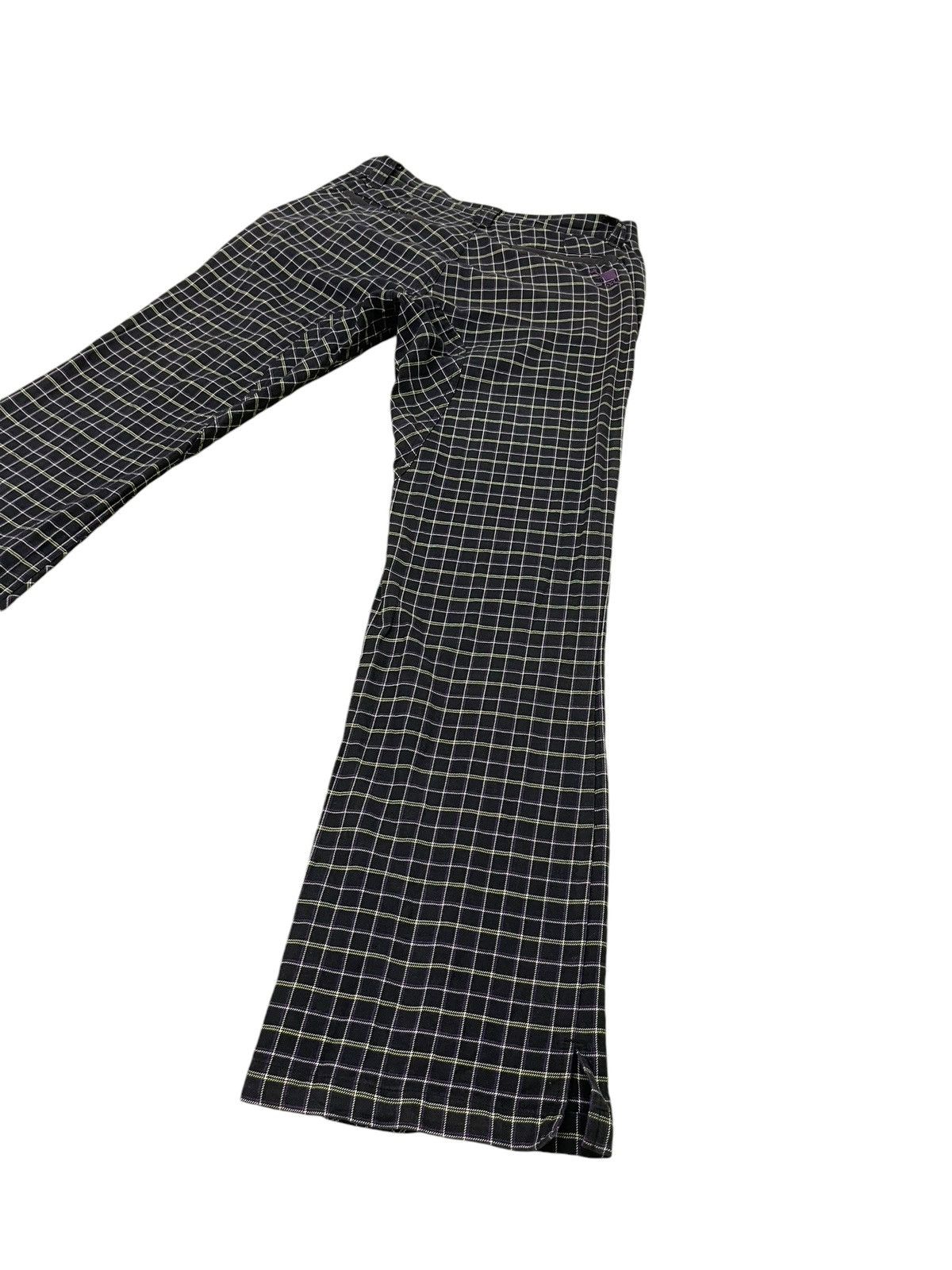 Le Grande Bleu (L.G.B.) Flare Pant Oakley Plaid Stretch Boot Cut 8🟦9 Size US 31 - 14 Thumbnail