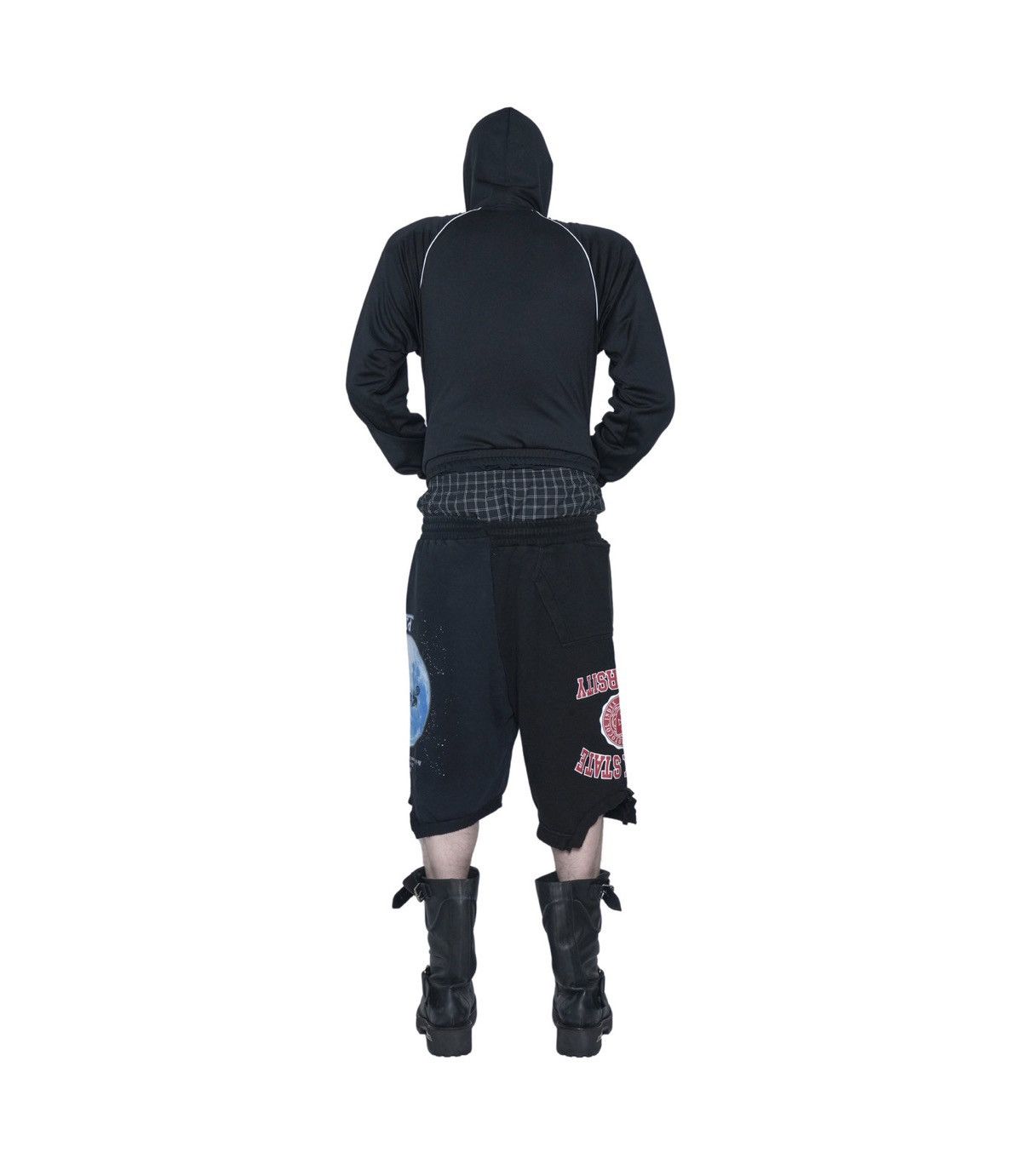 PROJECT G/R Protocol Index RECONSTRUCTED SWEAT SHORTS PROJECT GR Size US 34 / EU 50 - 4 Thumbnail