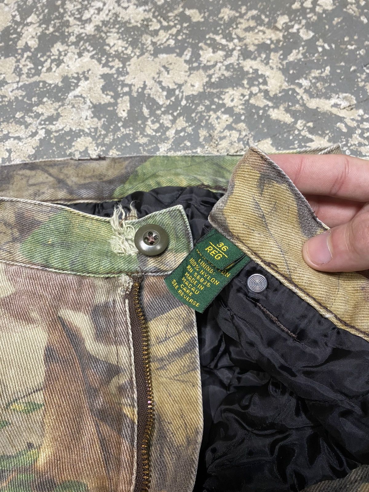 Realtree × Vintage Vintage Cabbelas Insulated Denim Camo Baggy Pants Camo Size US 36 / EU 52 - 7 Thumbnail