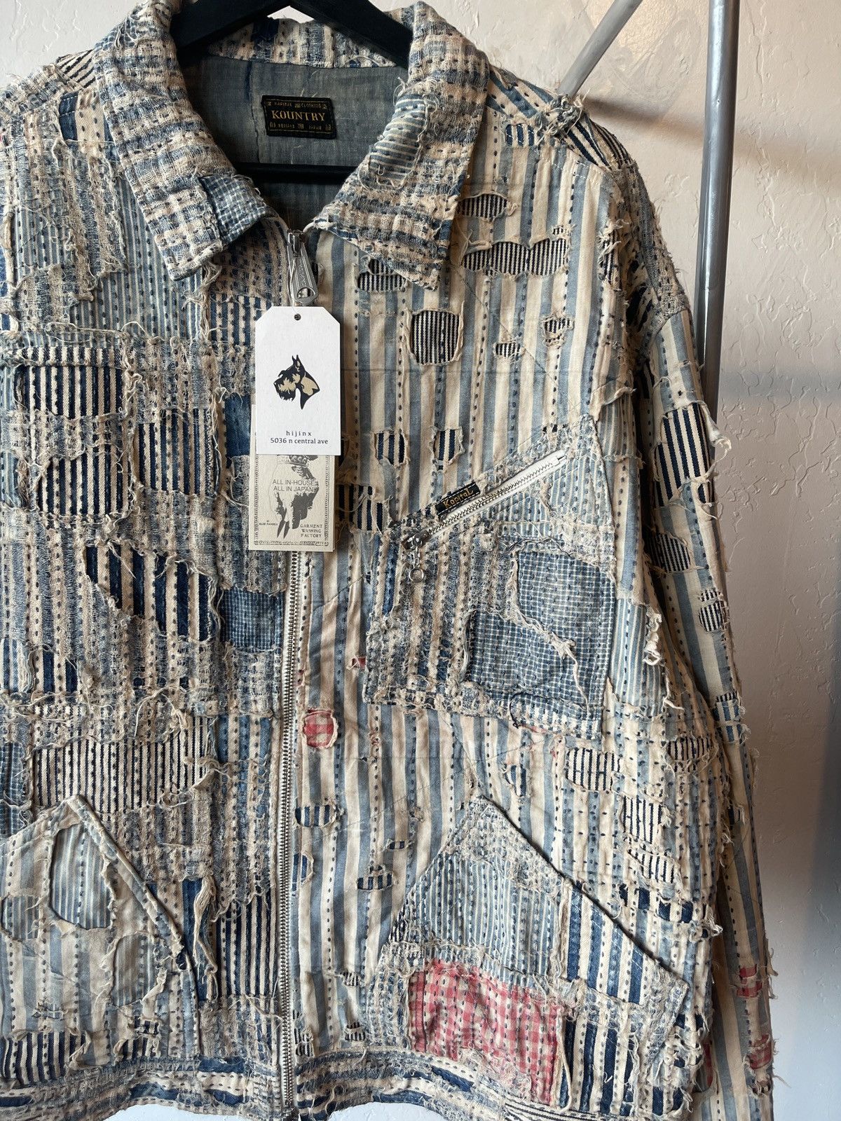 Kapital Kountry Kapital Kountry Liberty Boro Zip Up Jacket Size US XL / EU 56 / 4 - 4 Thumbnail
