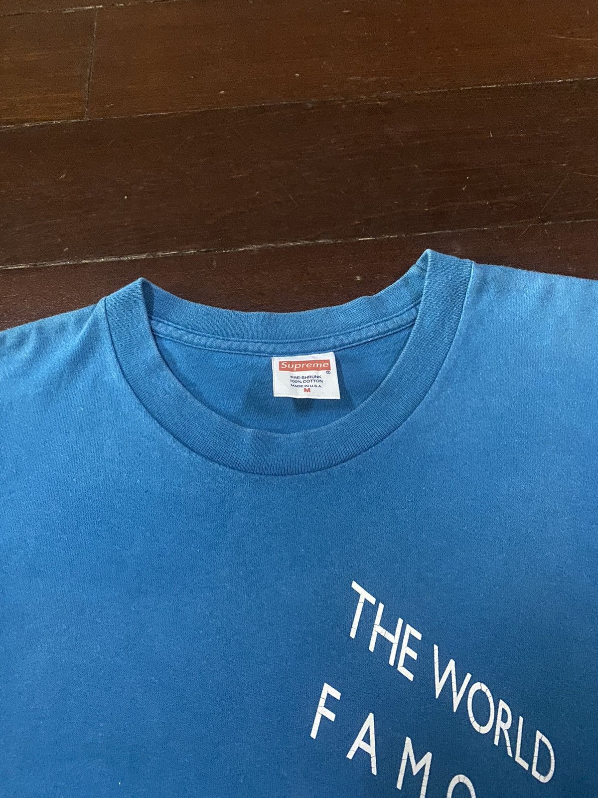 Supreme Fire 🔥 Supreme The World Famous Supreme Team Show Tee Size US M / EU 48-50 / 2 - 7 Thumbnail