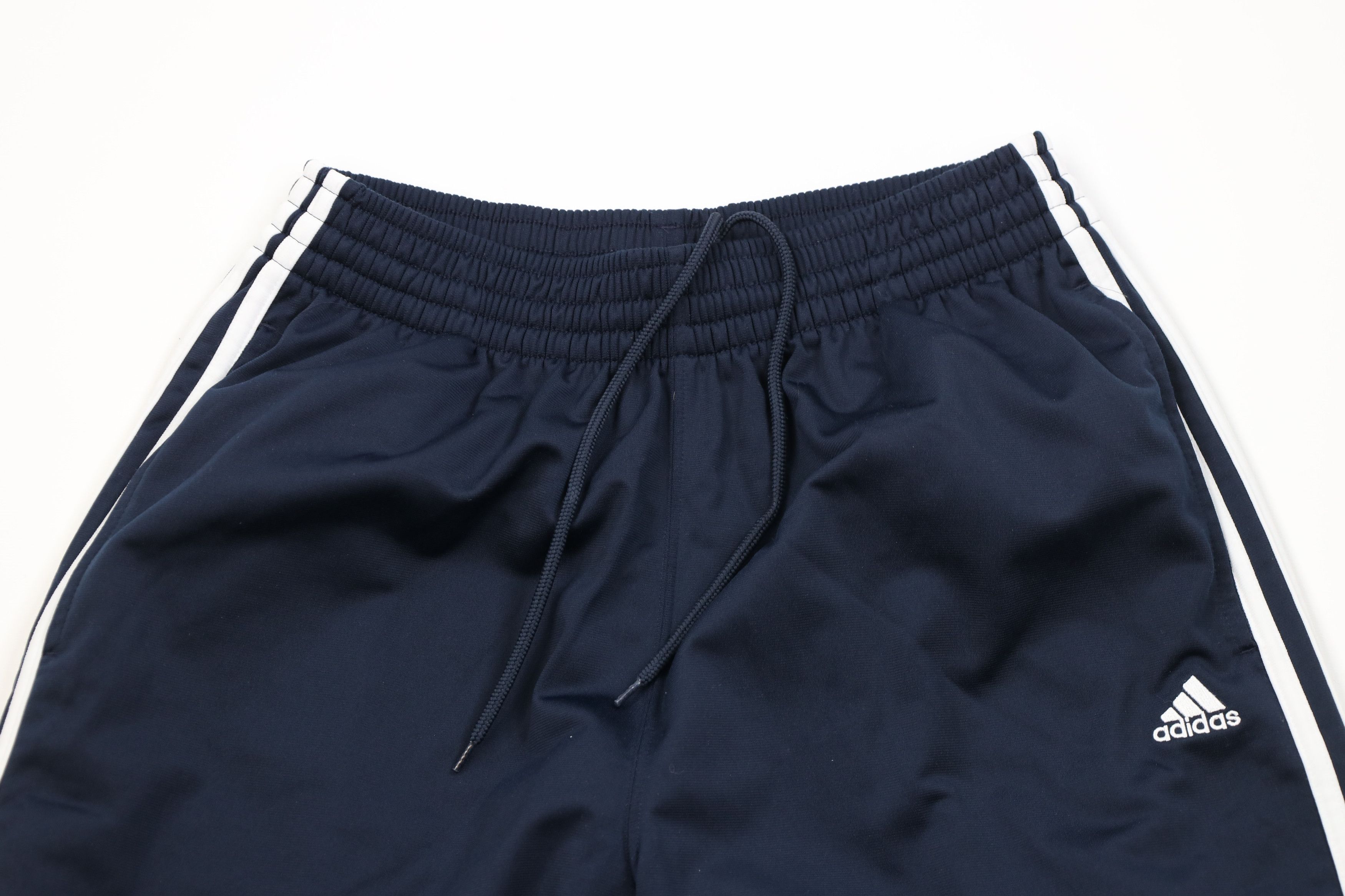 Adidas Vintage Y2K Adidas Striped Wide Leg Sweatpants Pants Blue Size US 34 / EU 50 - 2 Thumbnail