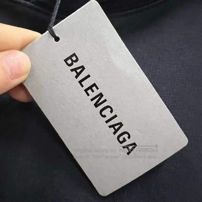 Balenciaga Balenciaga Black 3XL Printed Hoodie Size US M / EU 48-50 / 2 - 3 Thumbnail