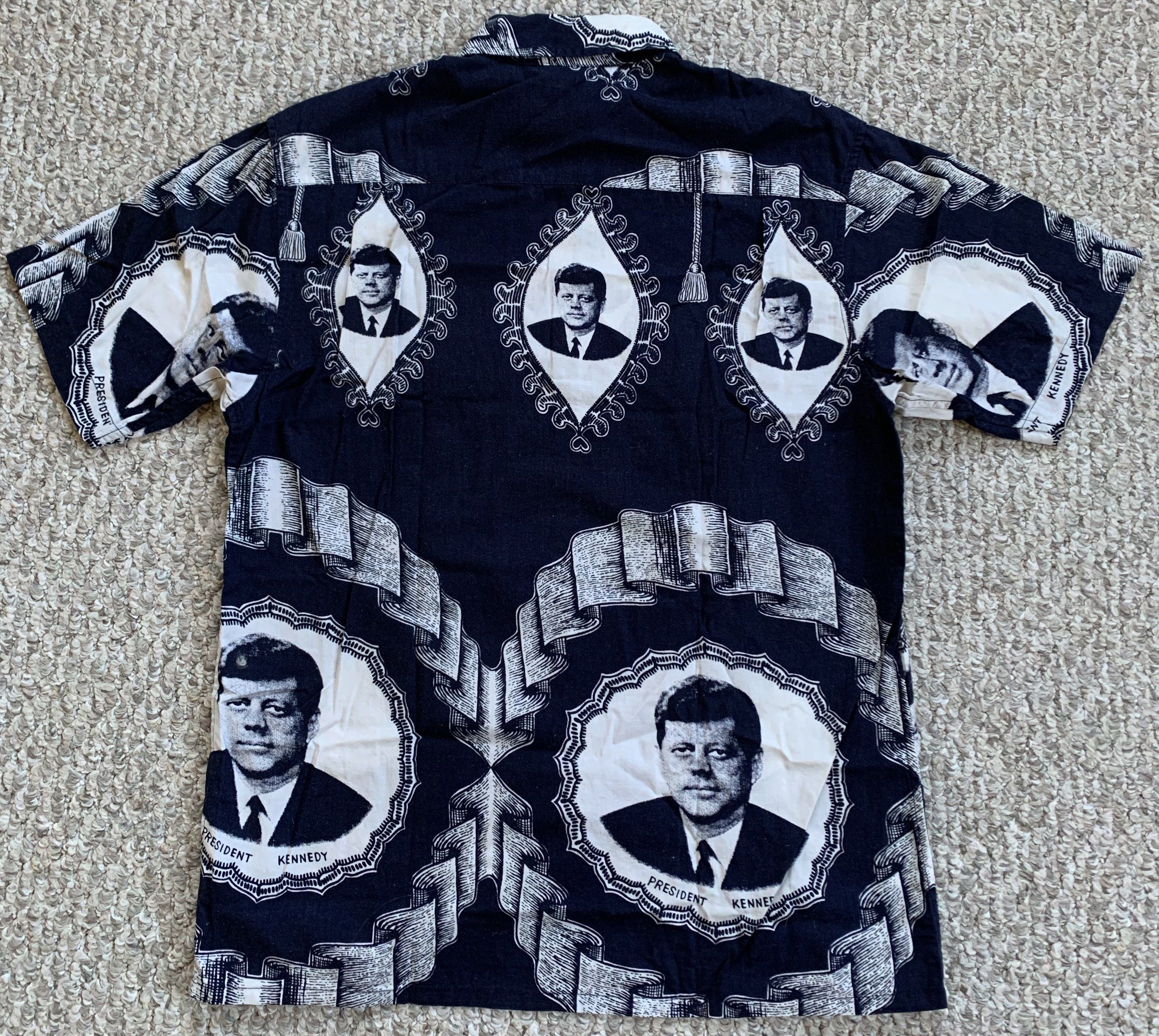Supreme S/S 2013 Supreme x JFK Kennedy Button Up size small Size US S / EU 44-46 / 1 - 4 Thumbnail