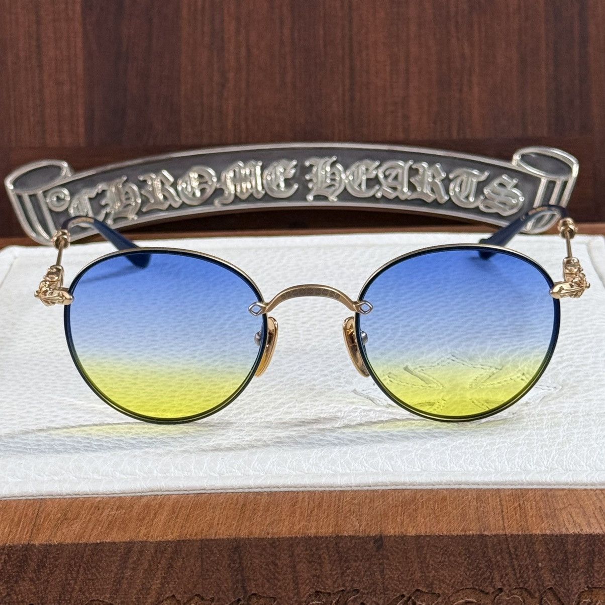 Chrome Hearts Chrome Hearts BUBBA - A 1/1 Sunglasses Size ONE SIZE - 3 Thumbnail