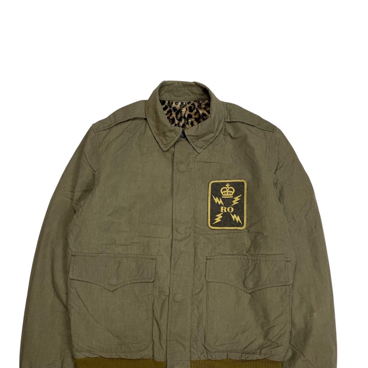 Japanese Brand ROLL Japan A-2 Embroidery Bomber Jacket Size US M / EU 48-50 / 2 - 3 Thumbnail