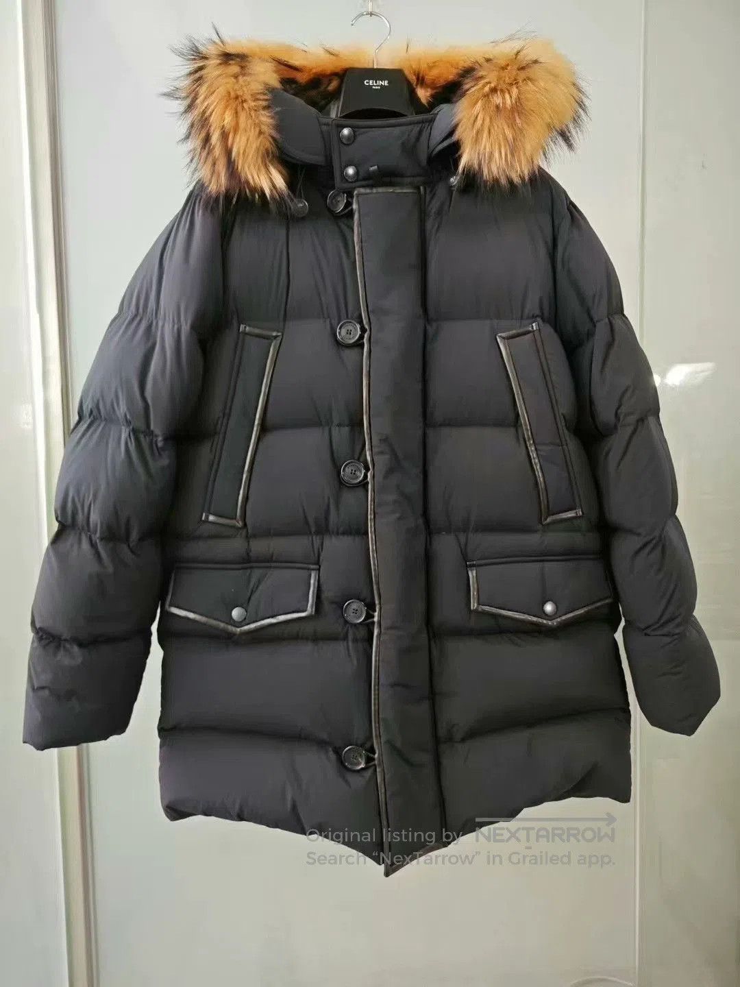 Burberry burberry long puffer coat with fur hood. Size US XXL / EU 58 / 5 - 1 Thumbnail