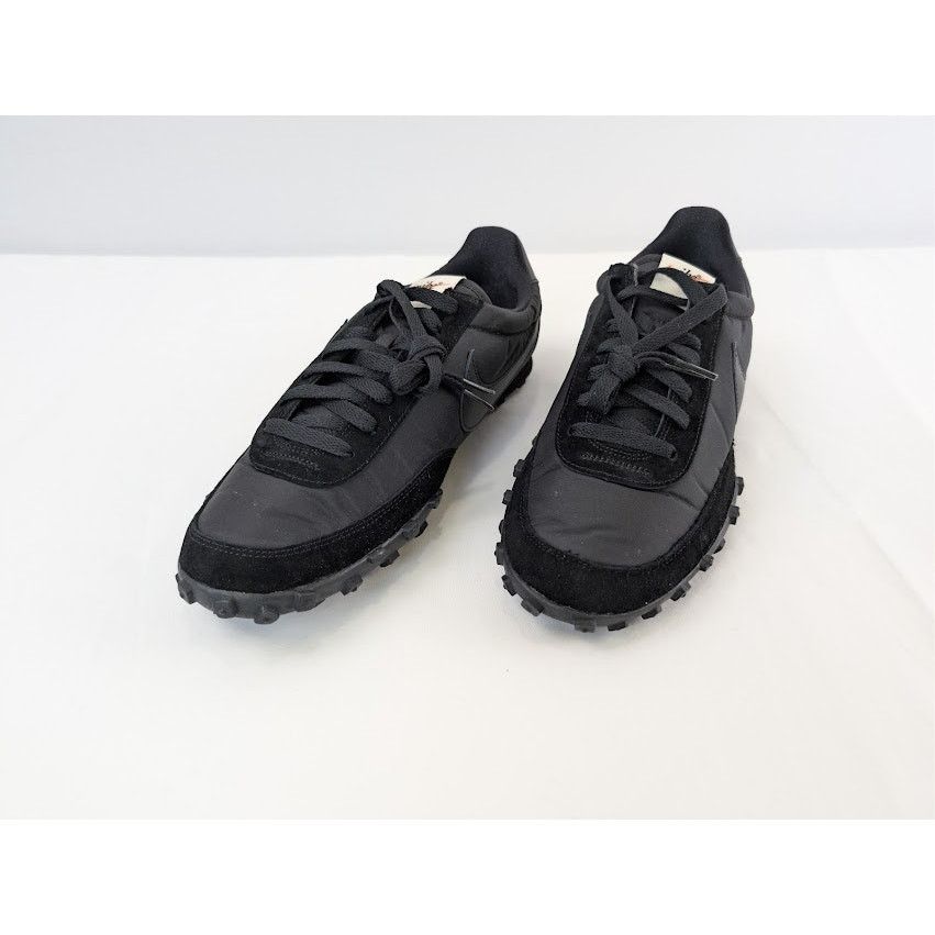 CDG by Comme des Garcons × Nike o1rshd1 Waffle Racer Low Top Sneaker in Black / White Size US 9.5 / EU 42-43 - 8 Thumbnail