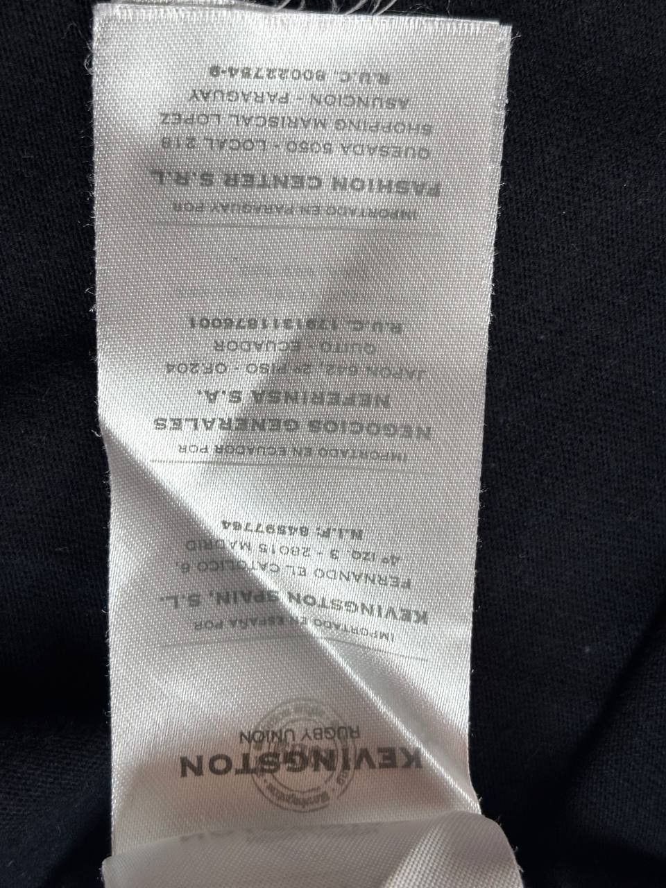 Vintage Kevingston New Zealand International Rugby Polo Shirt Size M Size US M / EU 48-50 / 2 - 9 Thumbnail