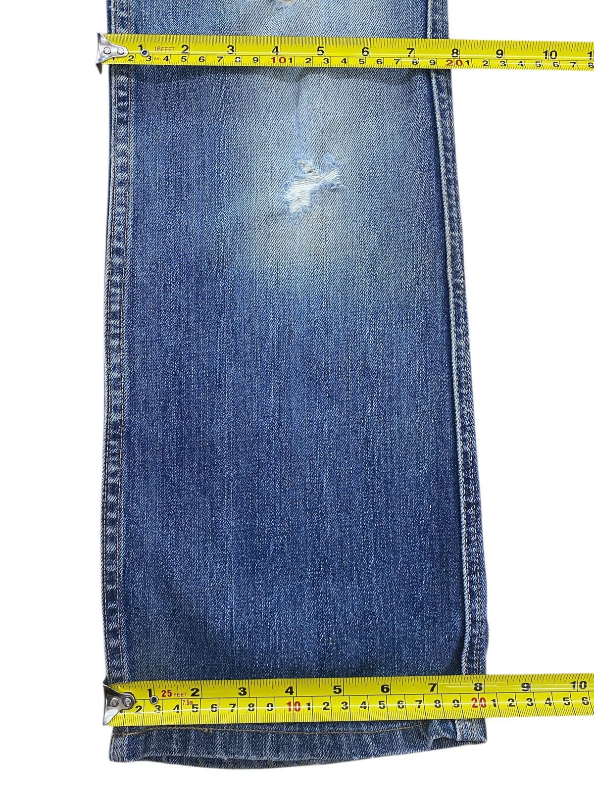 Lee Lee Riders Faded Wash Style Boot Cut Jeans Size US 27 - 9 Thumbnail