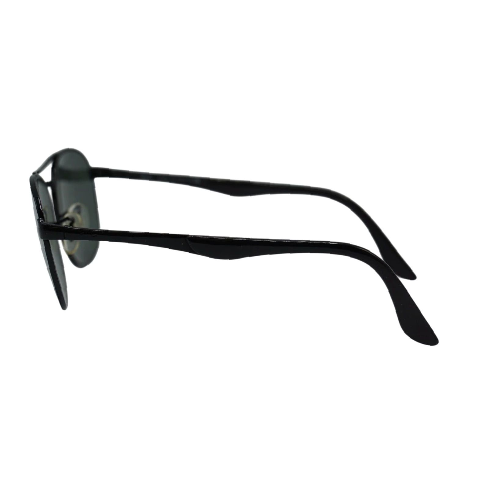 Vintage VINTAGE Ray-Ban Eyeglasses Frames Only RB 3424 002 55-19 Black Italy Mens Glasses Frames Size ONE SIZE - 2 Thumbnail
