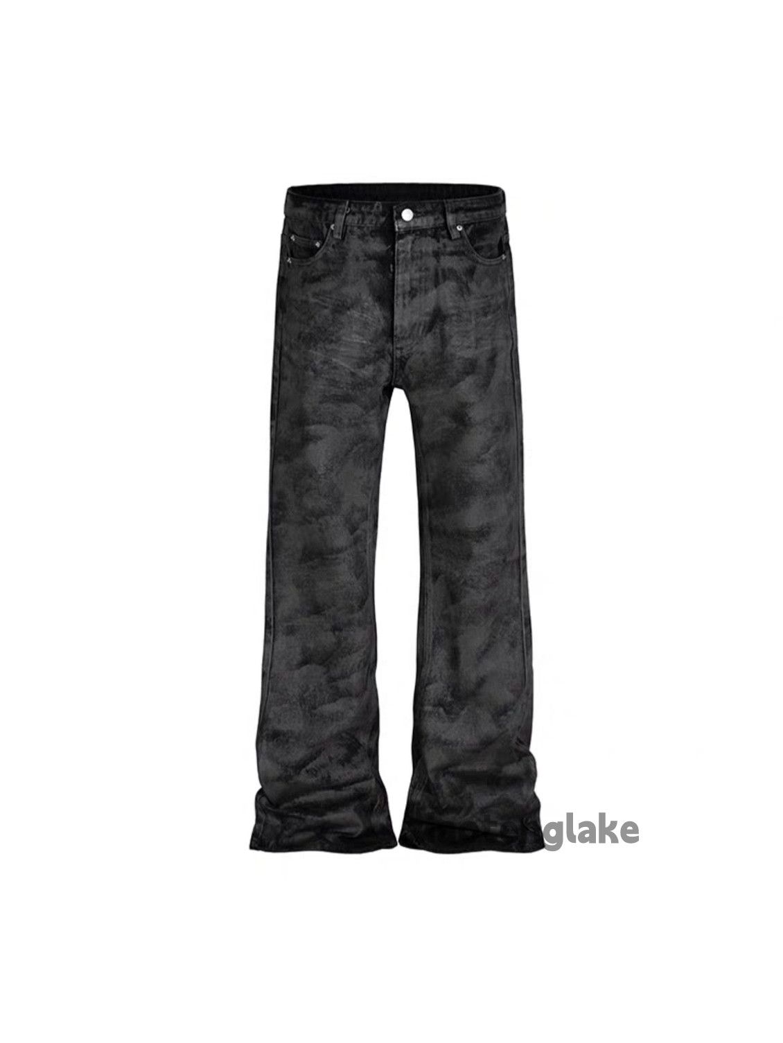 Jean xtl washed faded vintage paint Stain punk grunge jeans Size US 36 / EU 52 - 5 Thumbnail