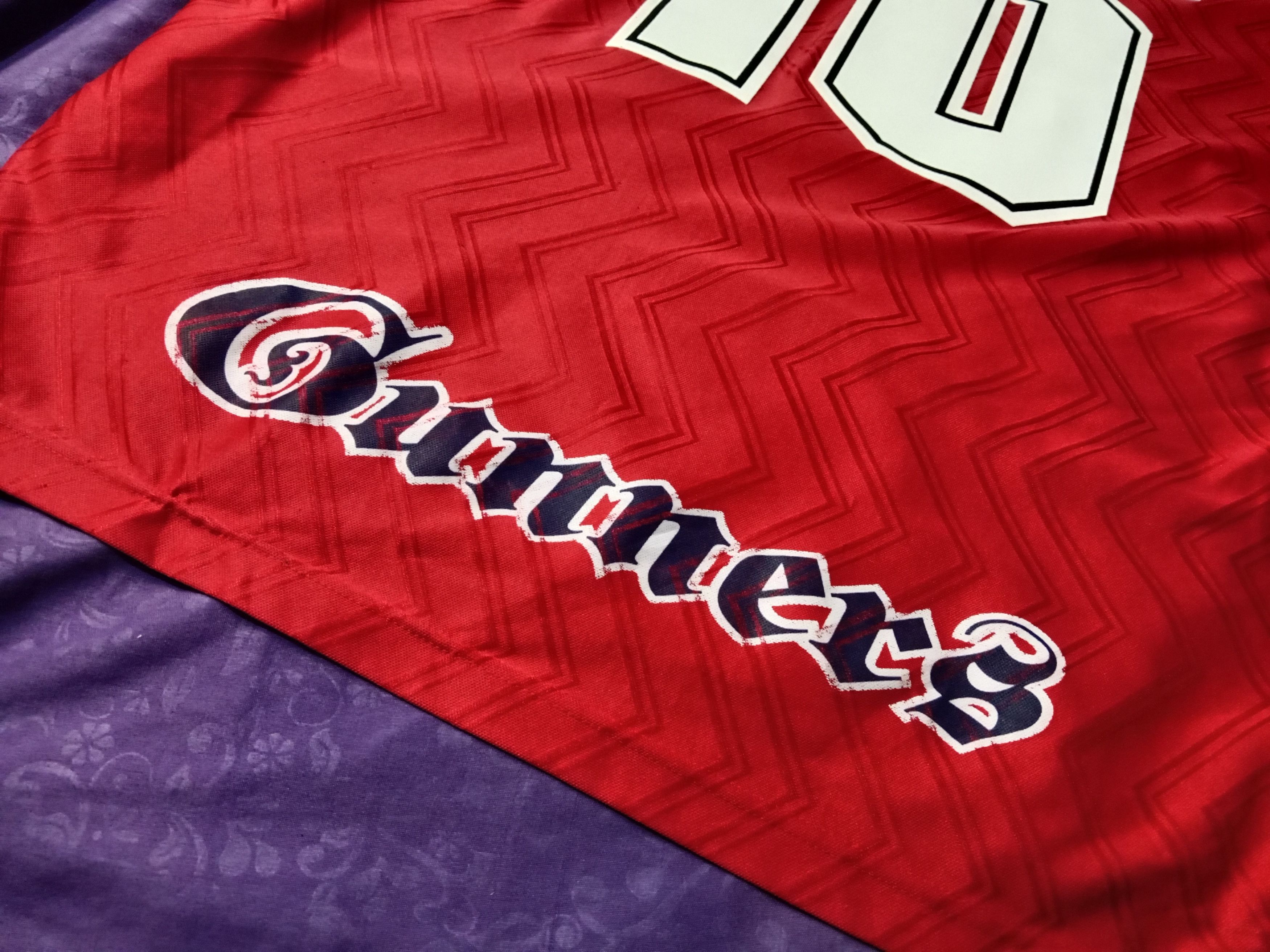 Nike Arsenal home 1996 (Bergkamp) Size US L / EU 52-54 / 3 - 10 Thumbnail