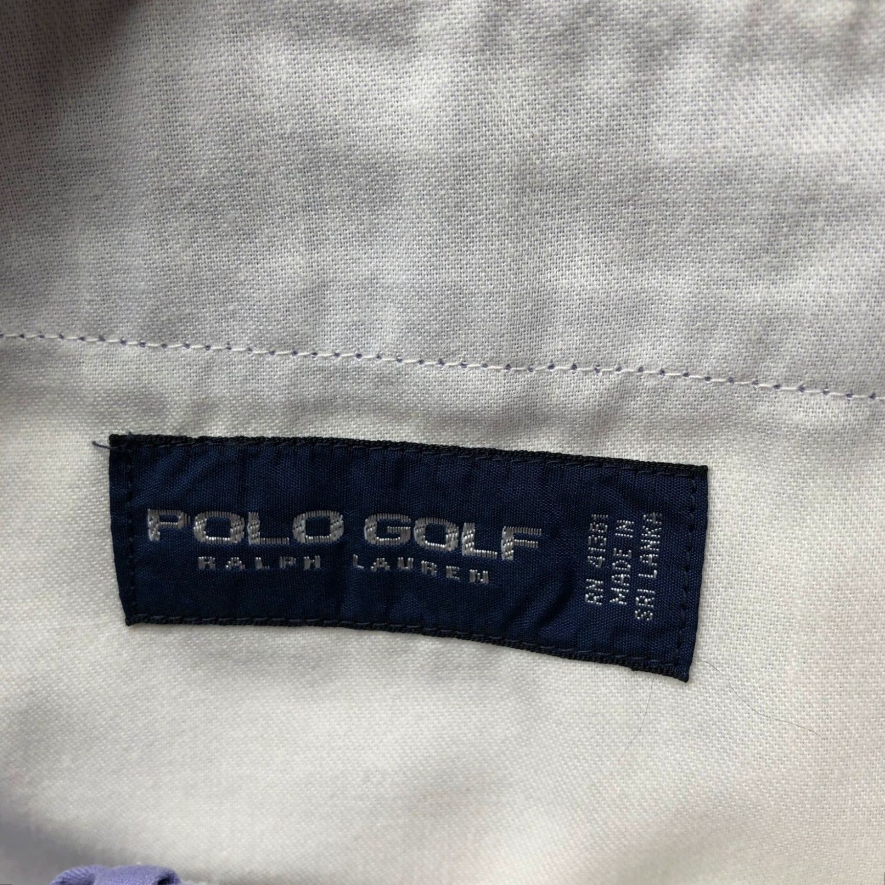 Polo Ralph Lauren VINTAGE Polo Ralph Lauren Golf Chino Shorts Mens 40 Purple Crest Logo Stretch Twill 9.5 Size US XL / EU 56 / 4 - 4 Thumbnail