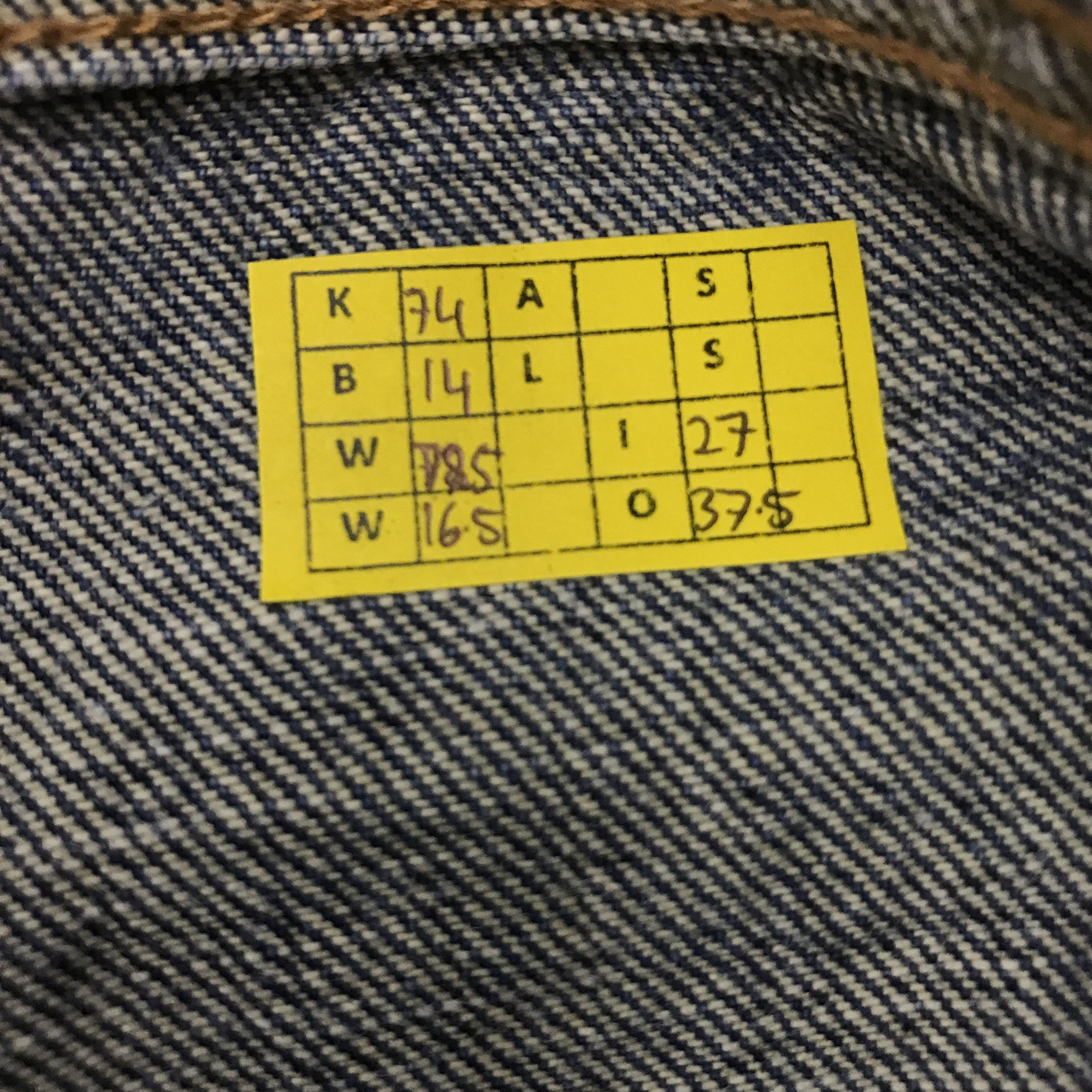 Japanese Brand bobson distressed Baggy denim pants K74B14 Size US 33 - 18 Thumbnail