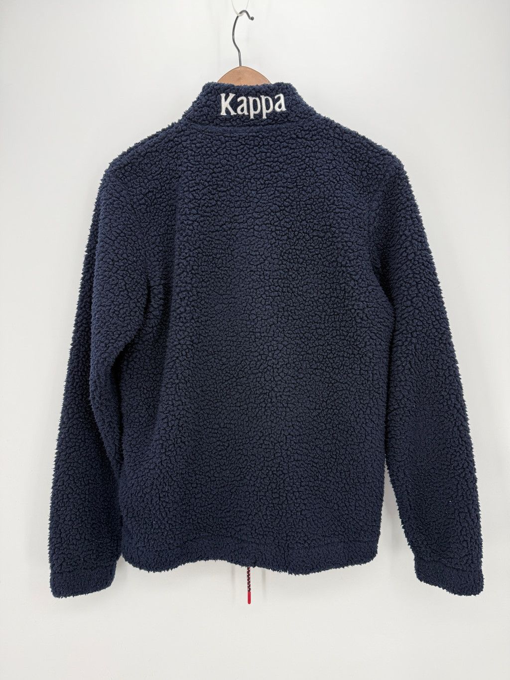 Kappa Kappa Iris Navy Fleece Quarter-Zip Sweatshirt Men Size S Size US S / EU 44-46 / 1 - 2 Thumbnail