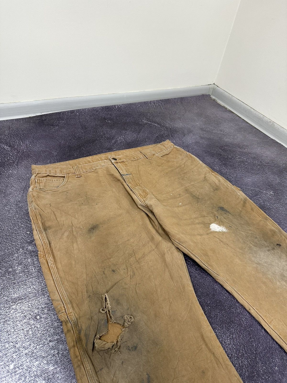 Dickies Vintage Dickies Distressed Carpenter Baggy Cargo Work Pants Size US 40 / EU 56 - 13 Thumbnail