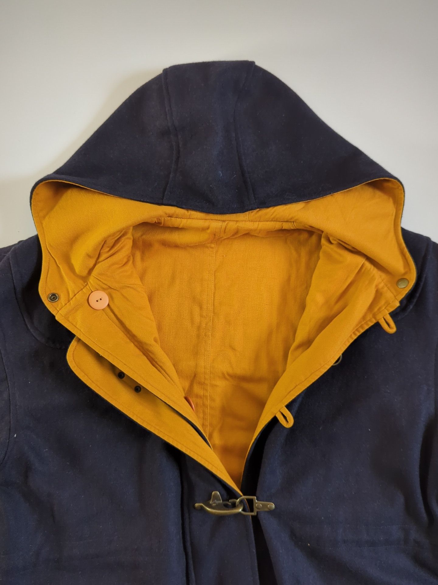 Other Reversible Fireman Wool Blend Coat Large Navy Blue Jacket Size US L / EU 52-54 / 3 - 5 Thumbnail