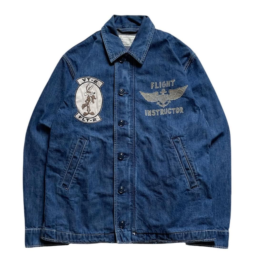 TOYS McCOY 🔥HOT ITEM🔥TOYS McCOY - 10oz Denim Utility Jacket Size US S / EU 44-46 / 1 - 3 Thumbnail