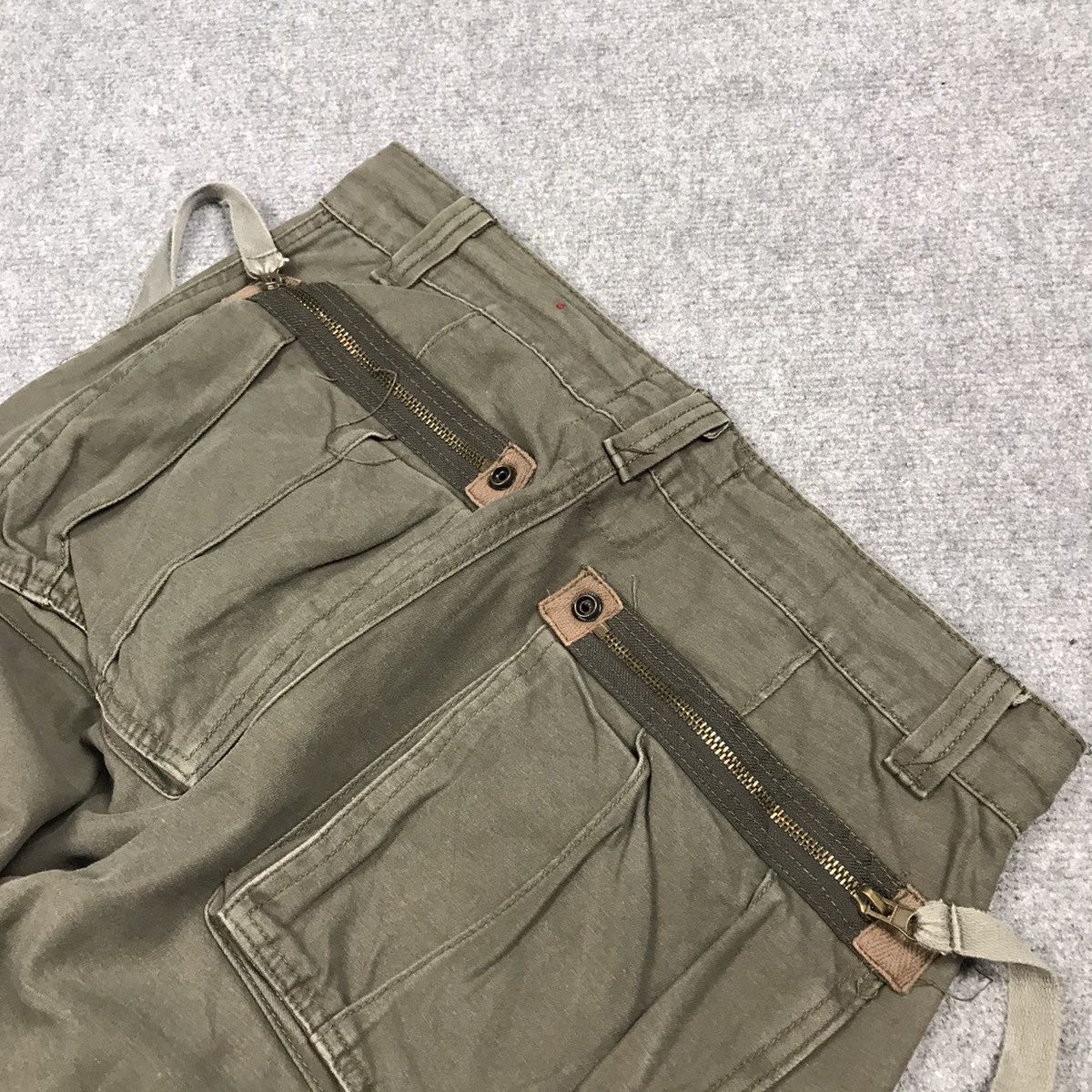 Japanese Brand × Vintage CARGO CREATOR CARGO POCKET TACTICAL BAGGY PANTS Size US 30 / EU 46 - 13 Thumbnail