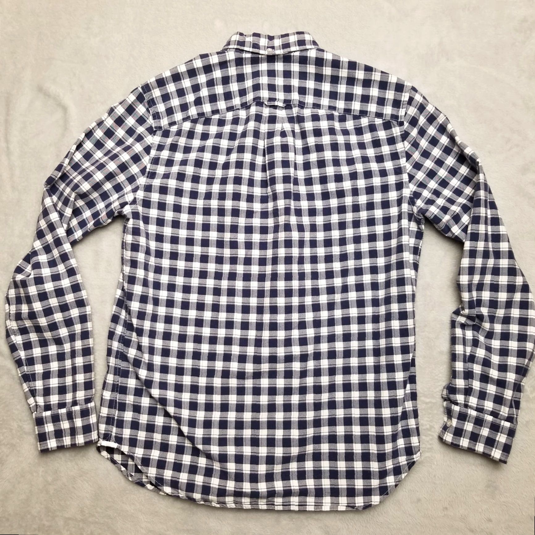 Gap Gap Shirt Mens M Blue Plaid The Modern Oxford Cotton Button Up Casual Size US M / EU 48-50 / 2 - 6 Thumbnail