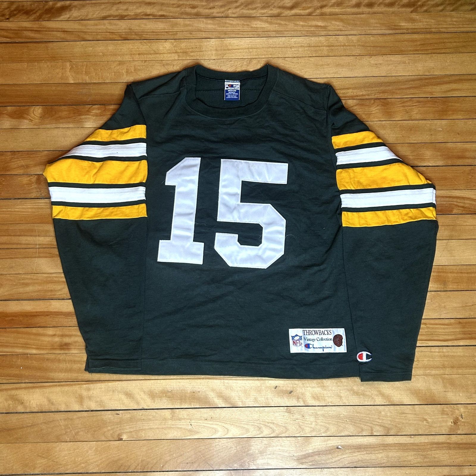 Champion VIntage Champion Throwbacks Bart Star Packers Jersey Medium Size US M / EU 48-50 / 2 - 1 Thumbnail